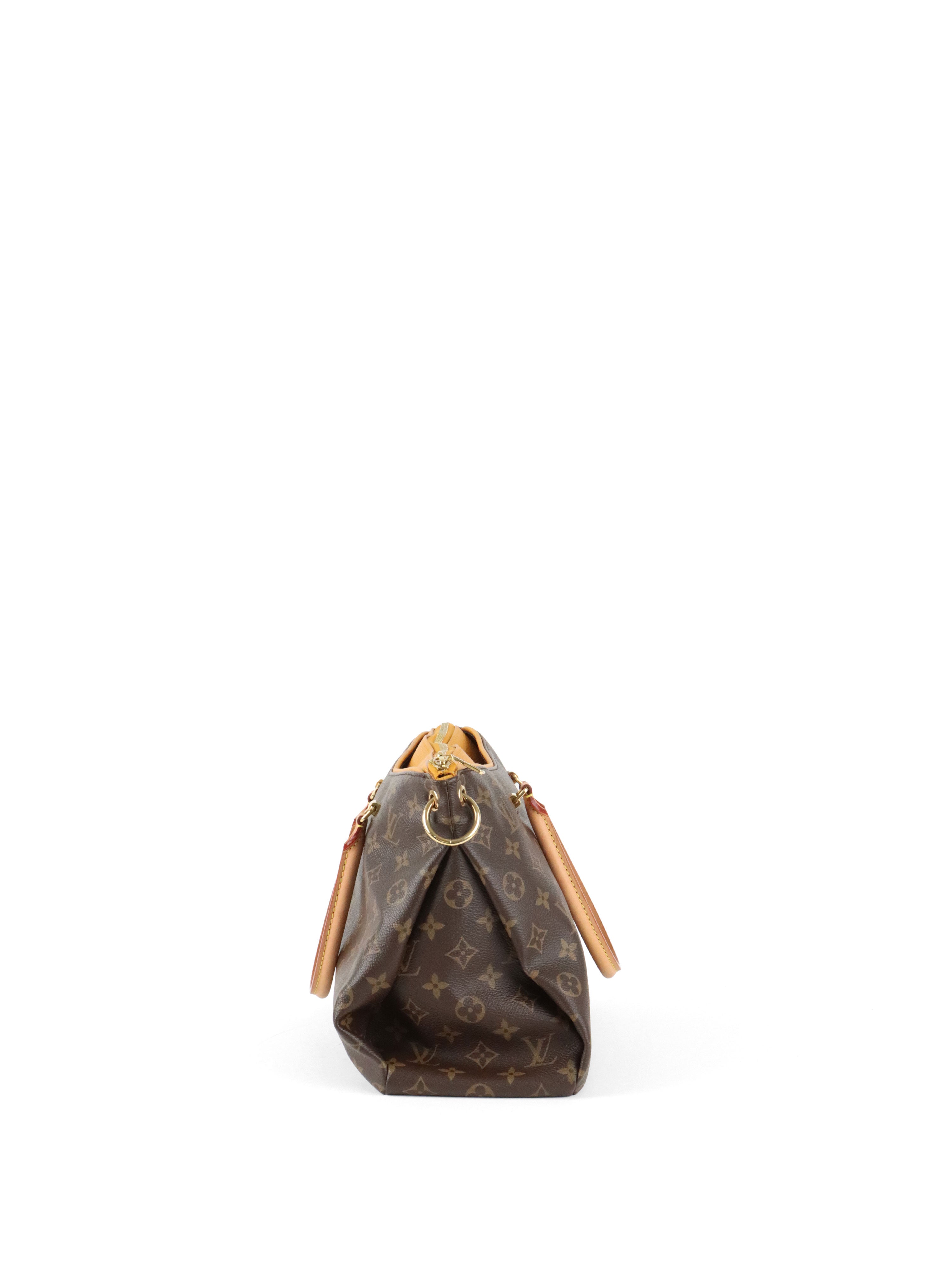 Louis Vuitton Yellow Pallas MM Monogram Bag