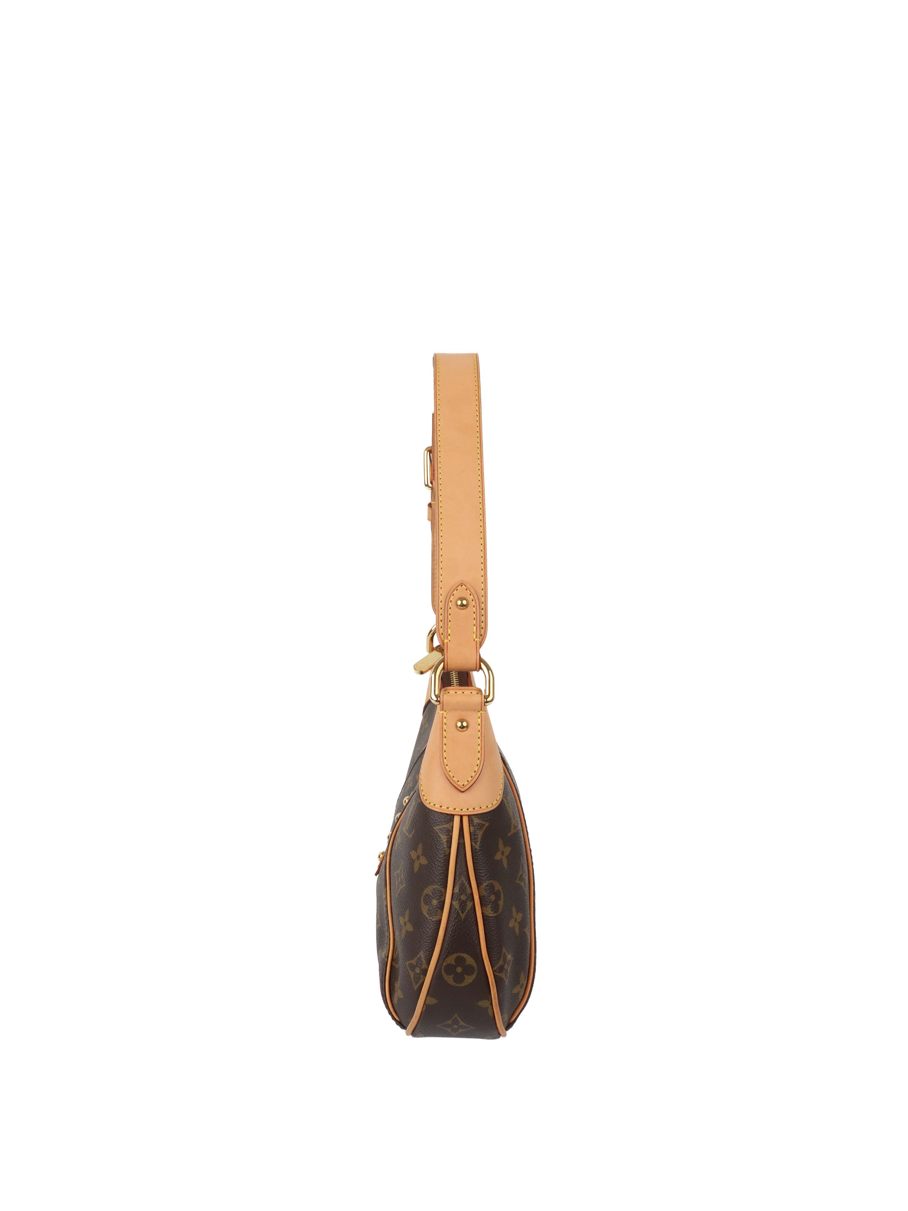 Louis Vuitton Brown Monogram Thames PM Bag.