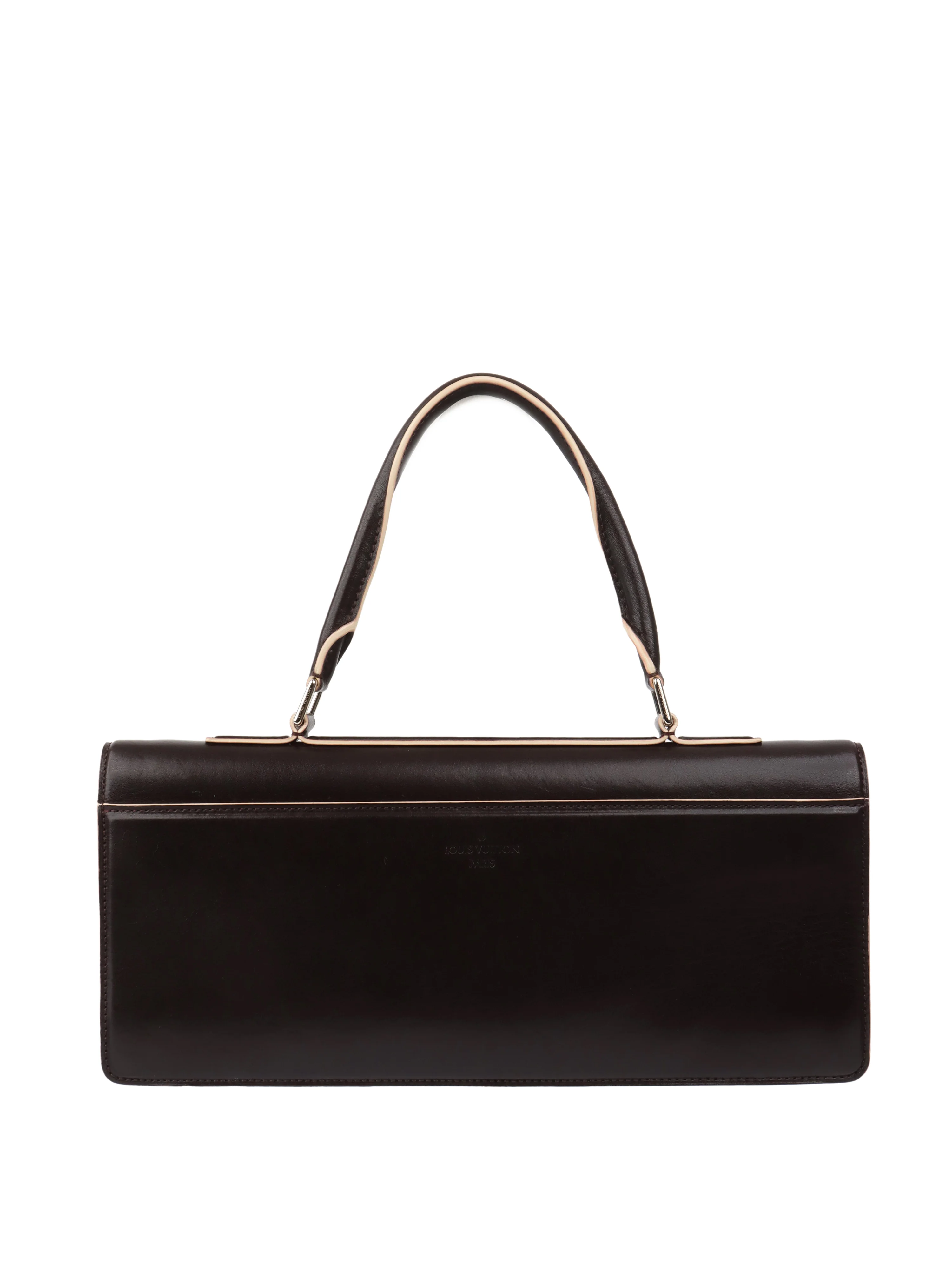 Louis Vuitton Black  White Chess Board Clutch.