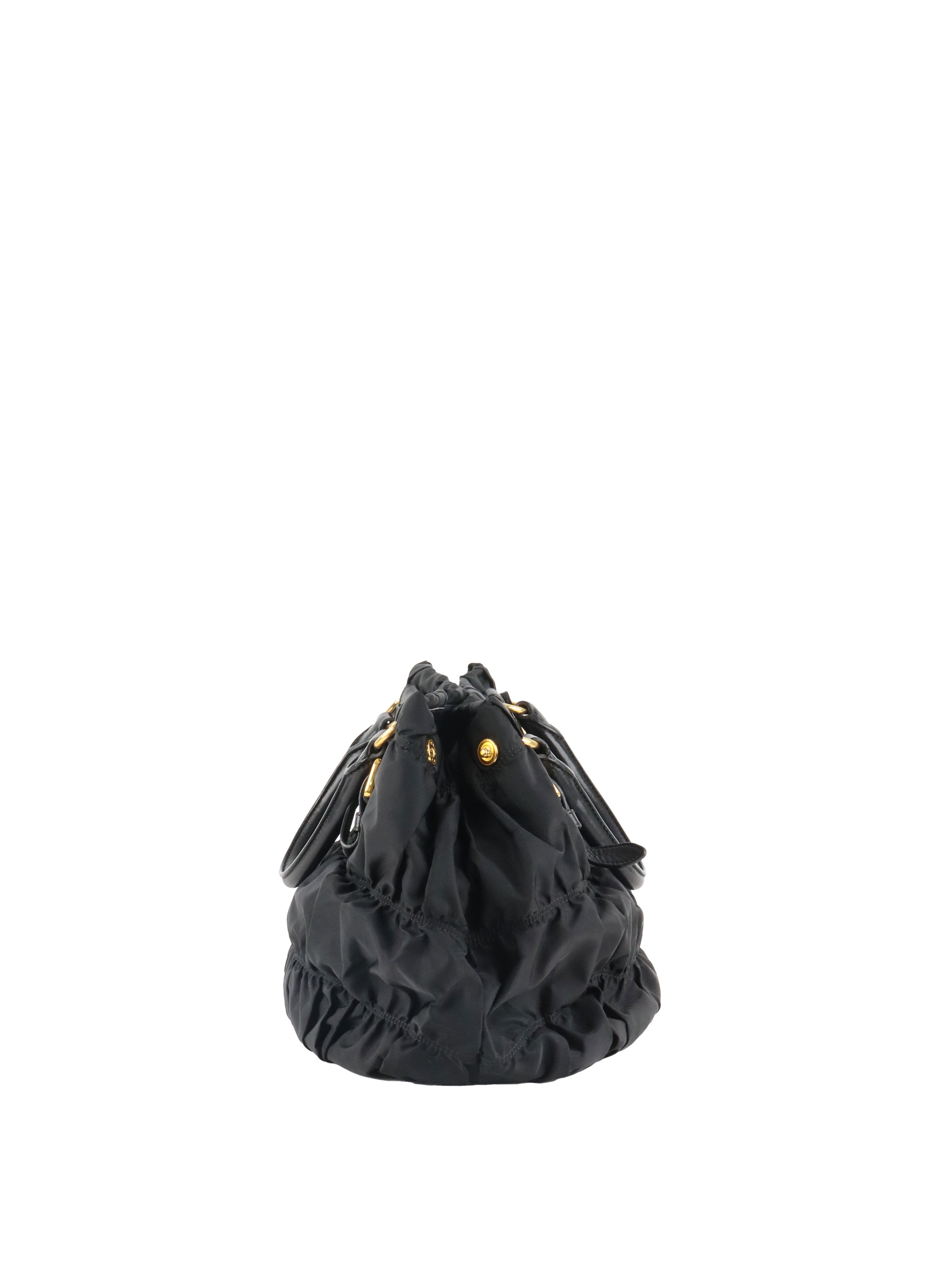 Prada Black Tessuto Gaufre Nylon Bag