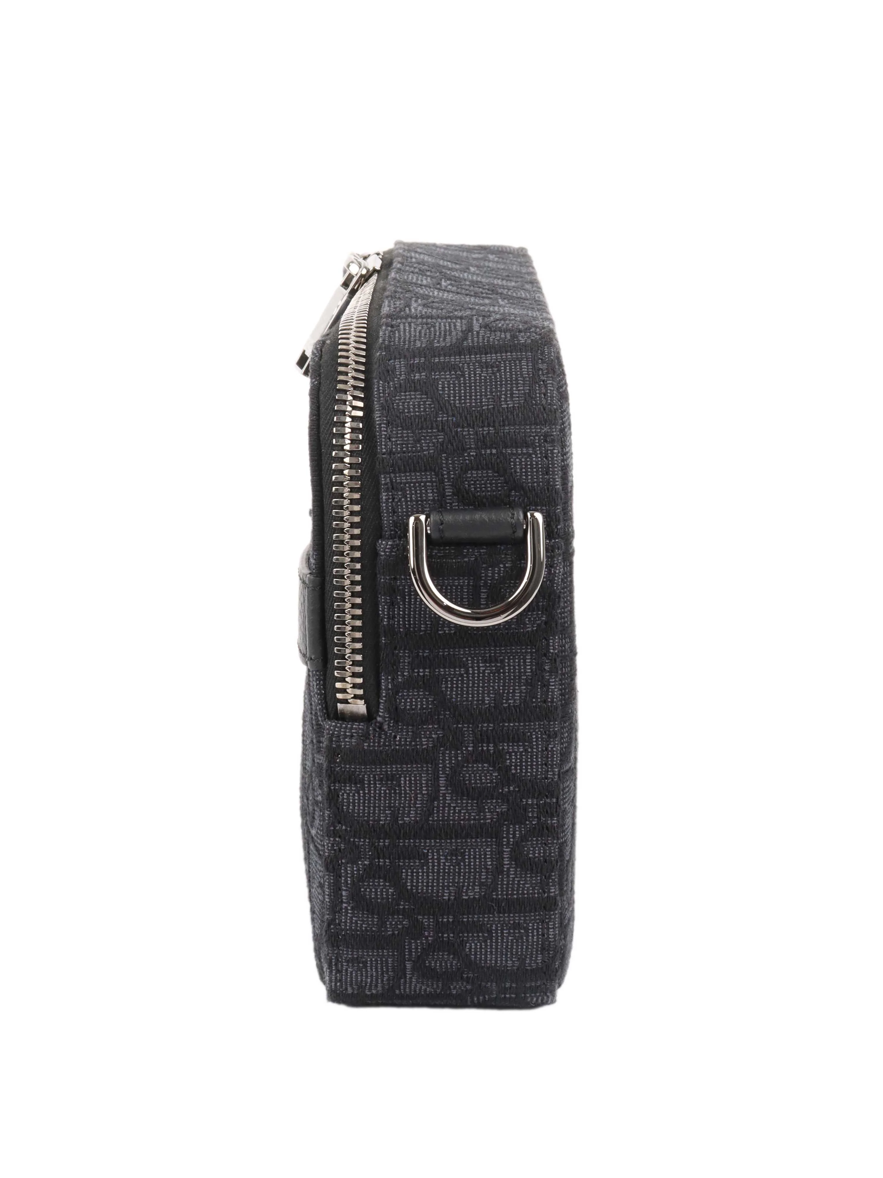 Dior Mens Black Safari Pouch.
