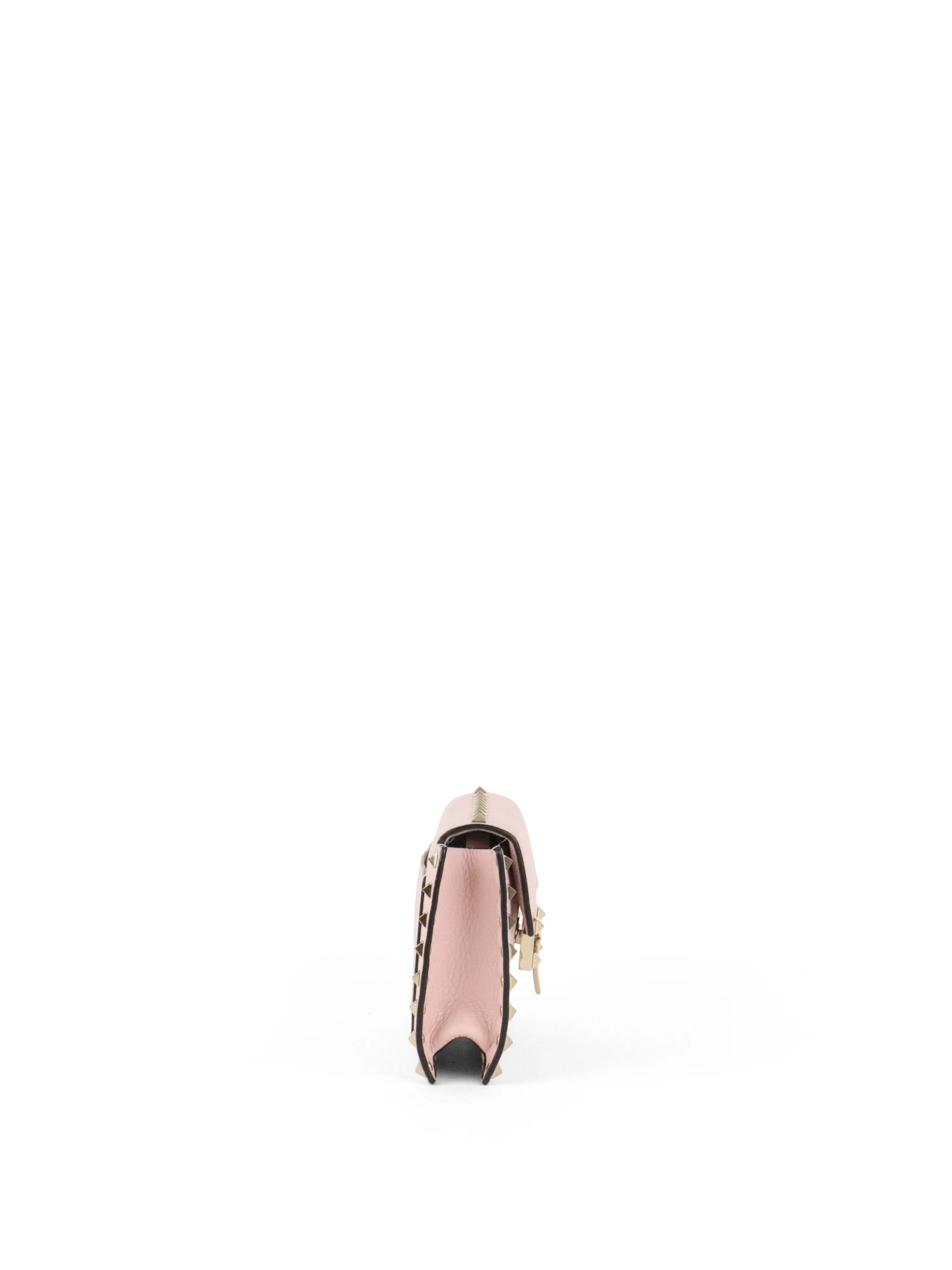 Valentino Rose Quartz Rockstuds Crossbody Bag