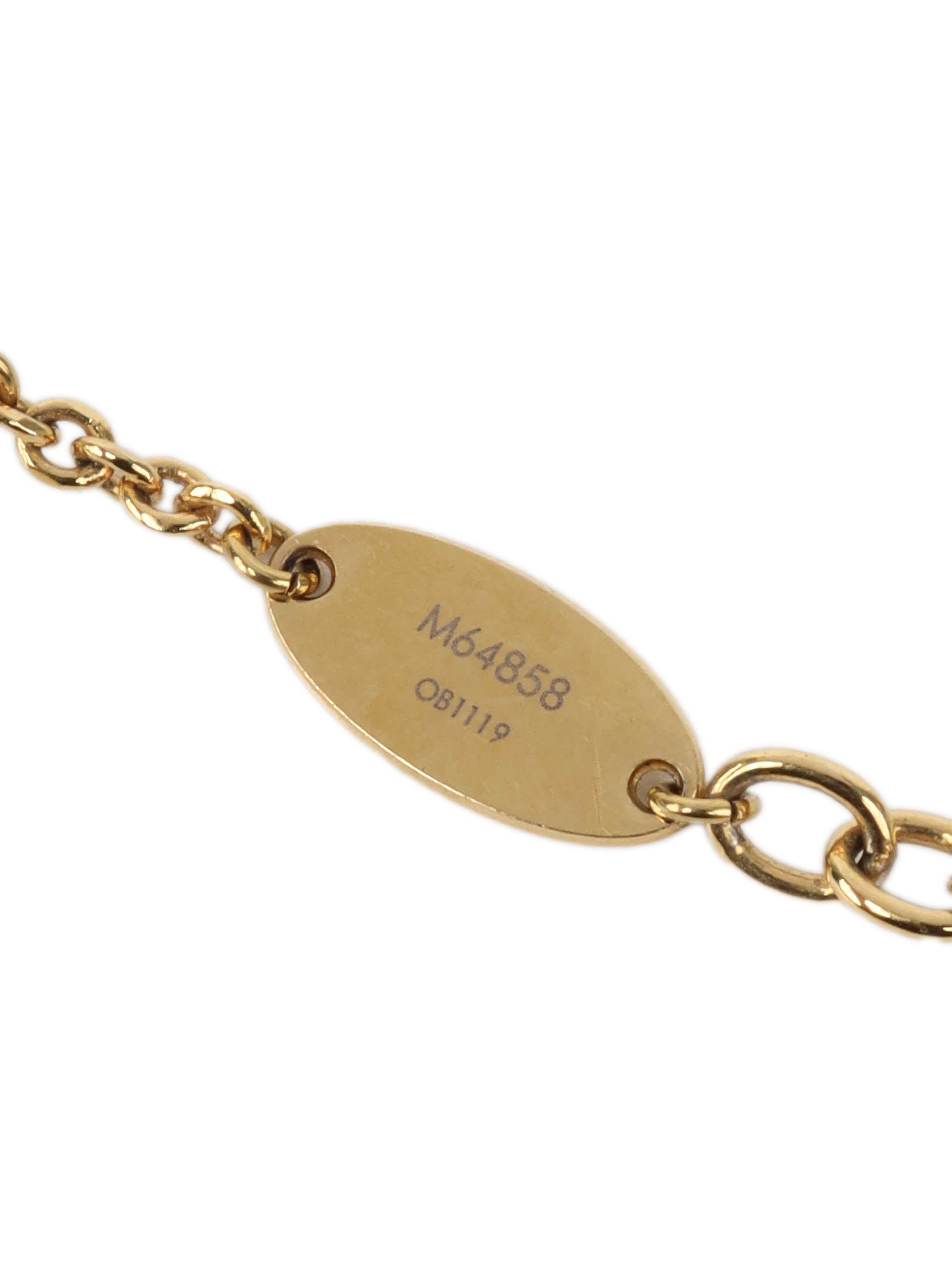 Louis Vuitton Blooming Supple Bracelet.