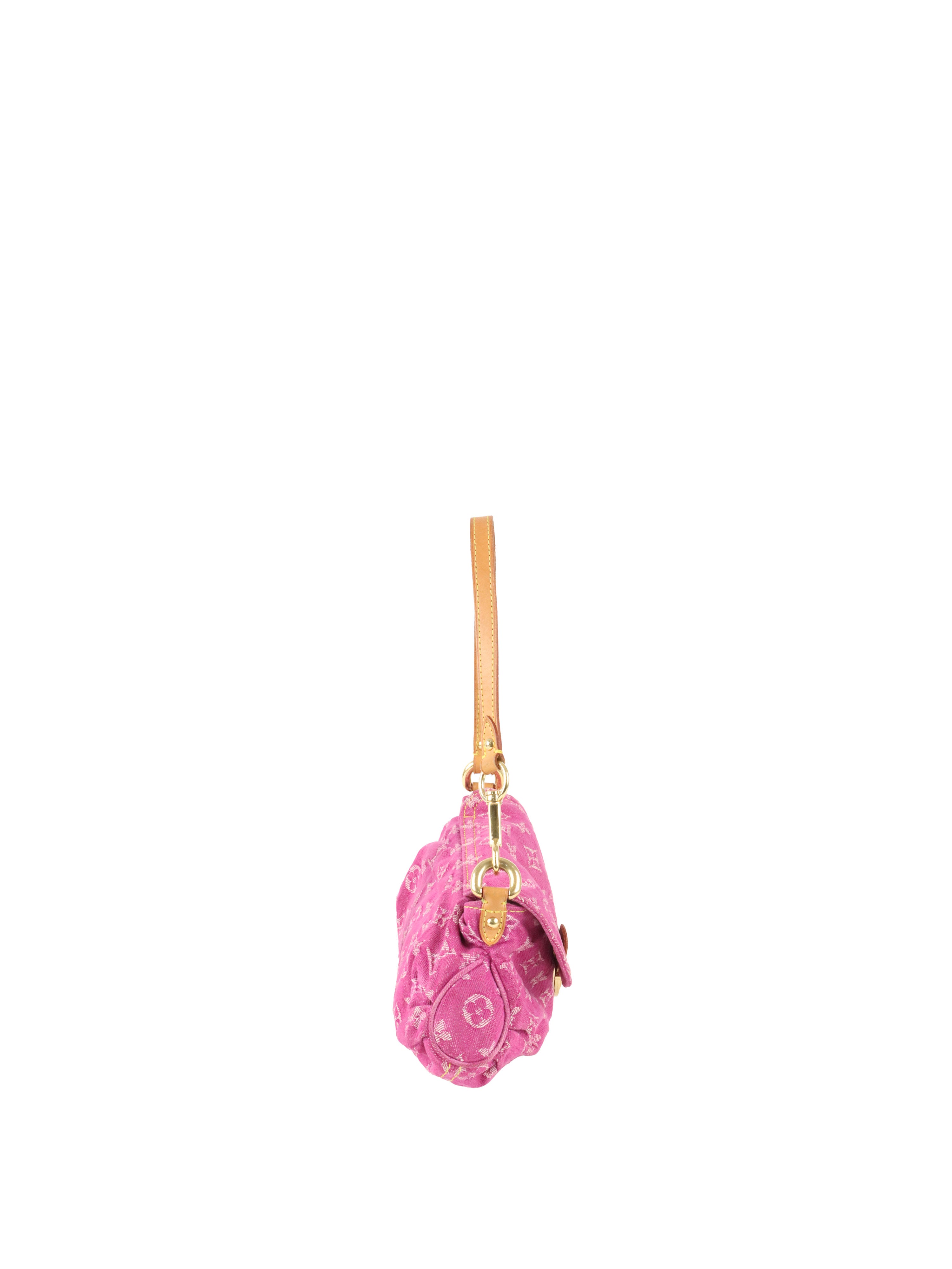 Louis Vuitton Vintage Pink Mini Pleaty Shoulder Bag