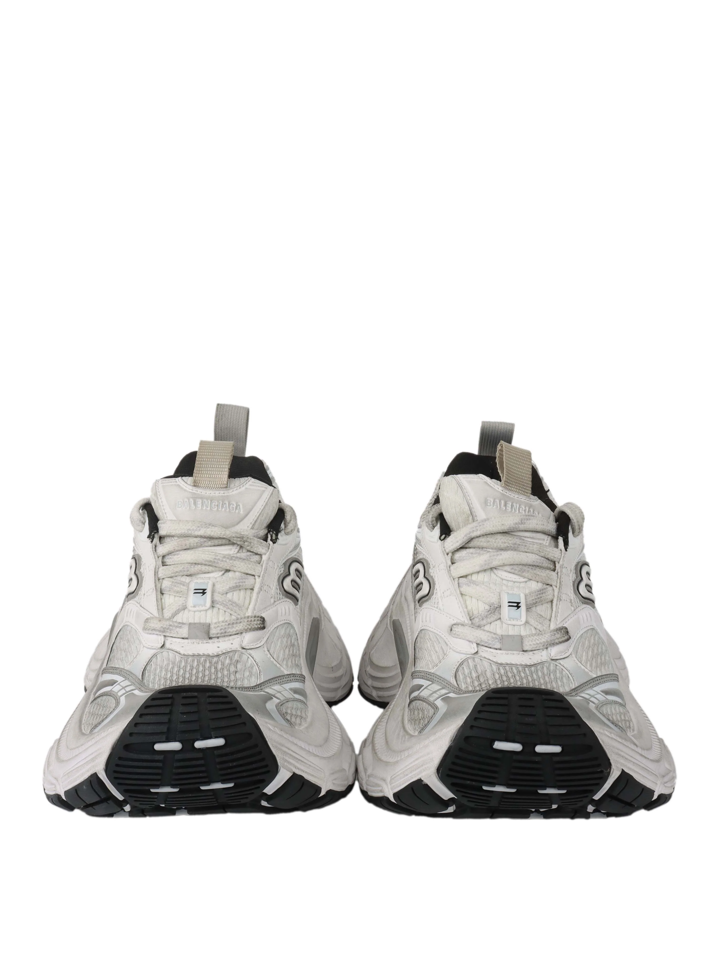 Balenciaga White  Grey 10XL Sneakers.