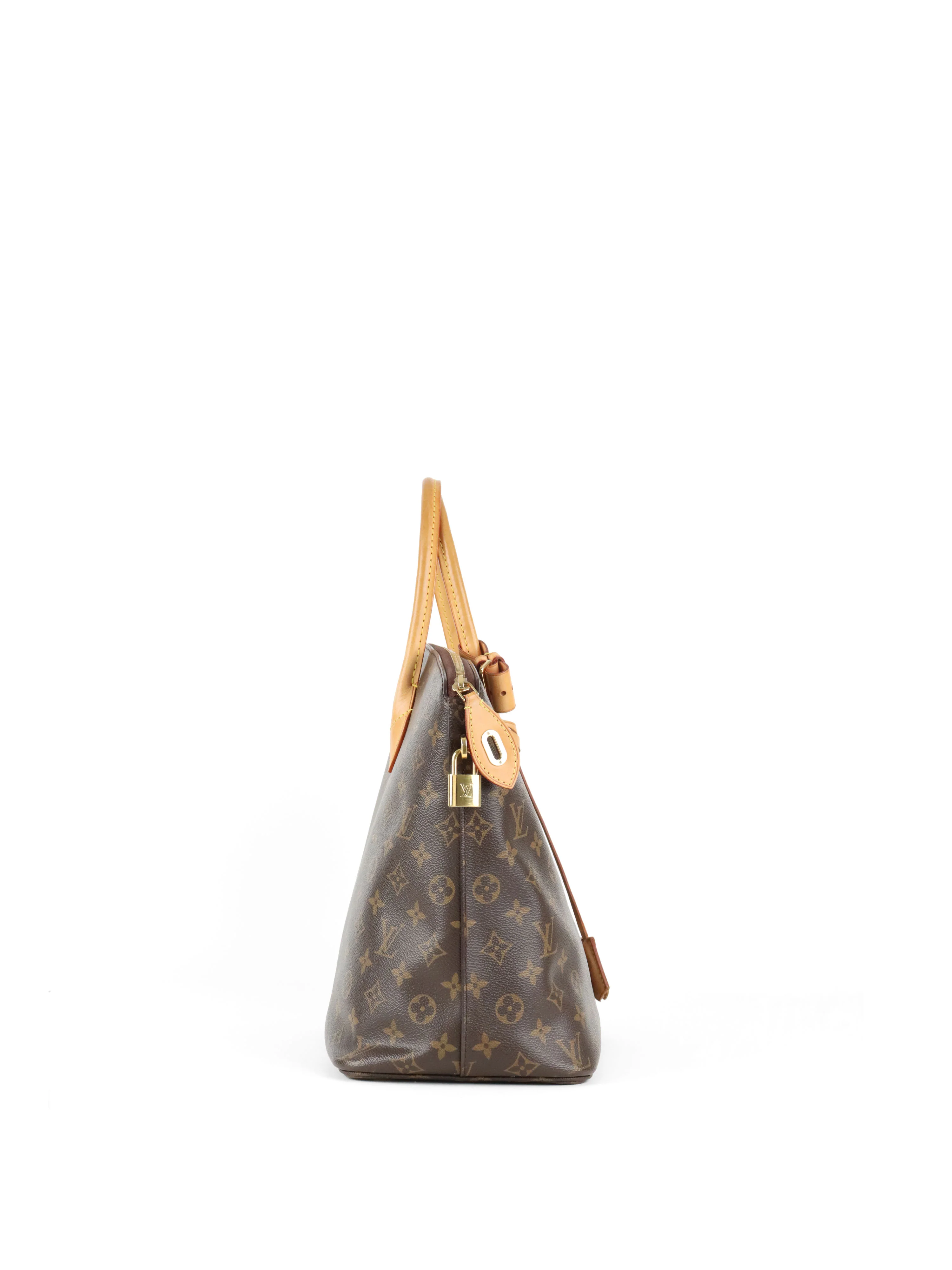 Louis Vuitton Monogram Lockit Tote Bag