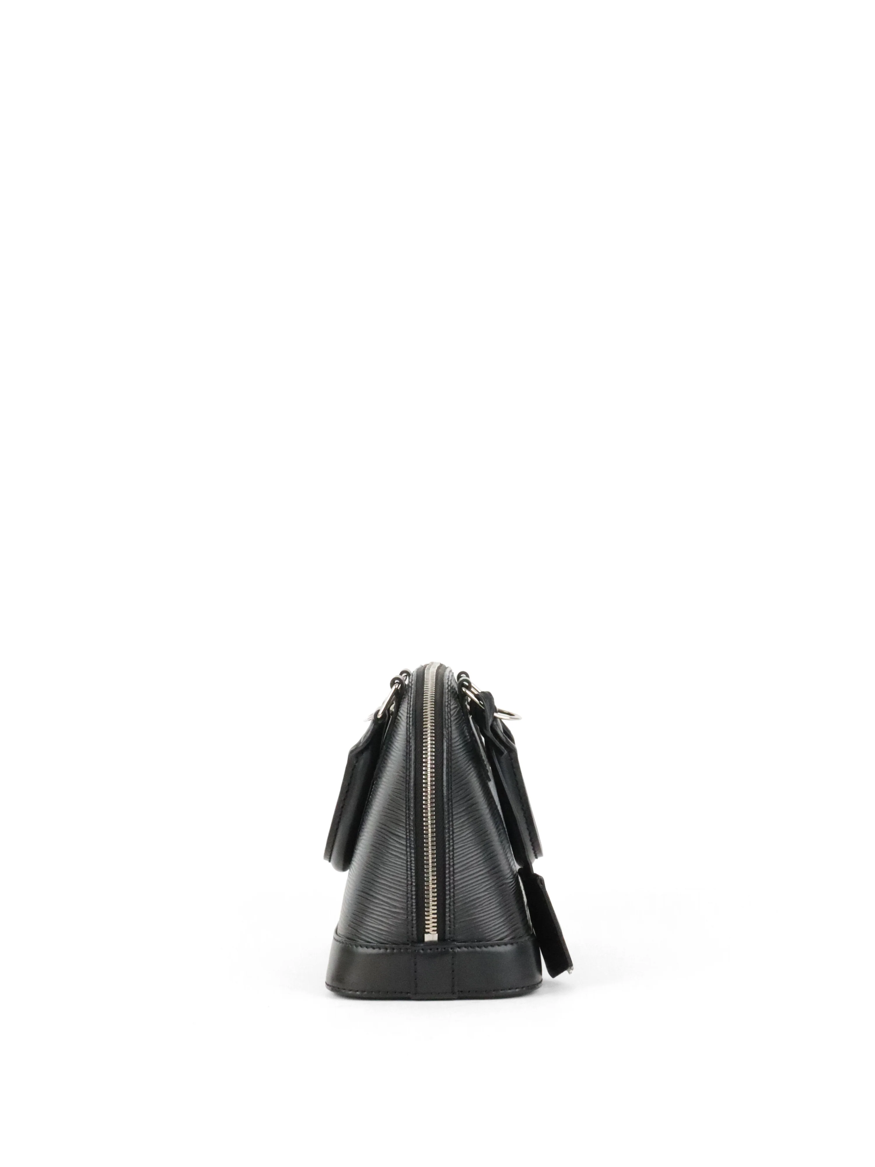 Louis Vuitton Black Epi Alma BB SHW