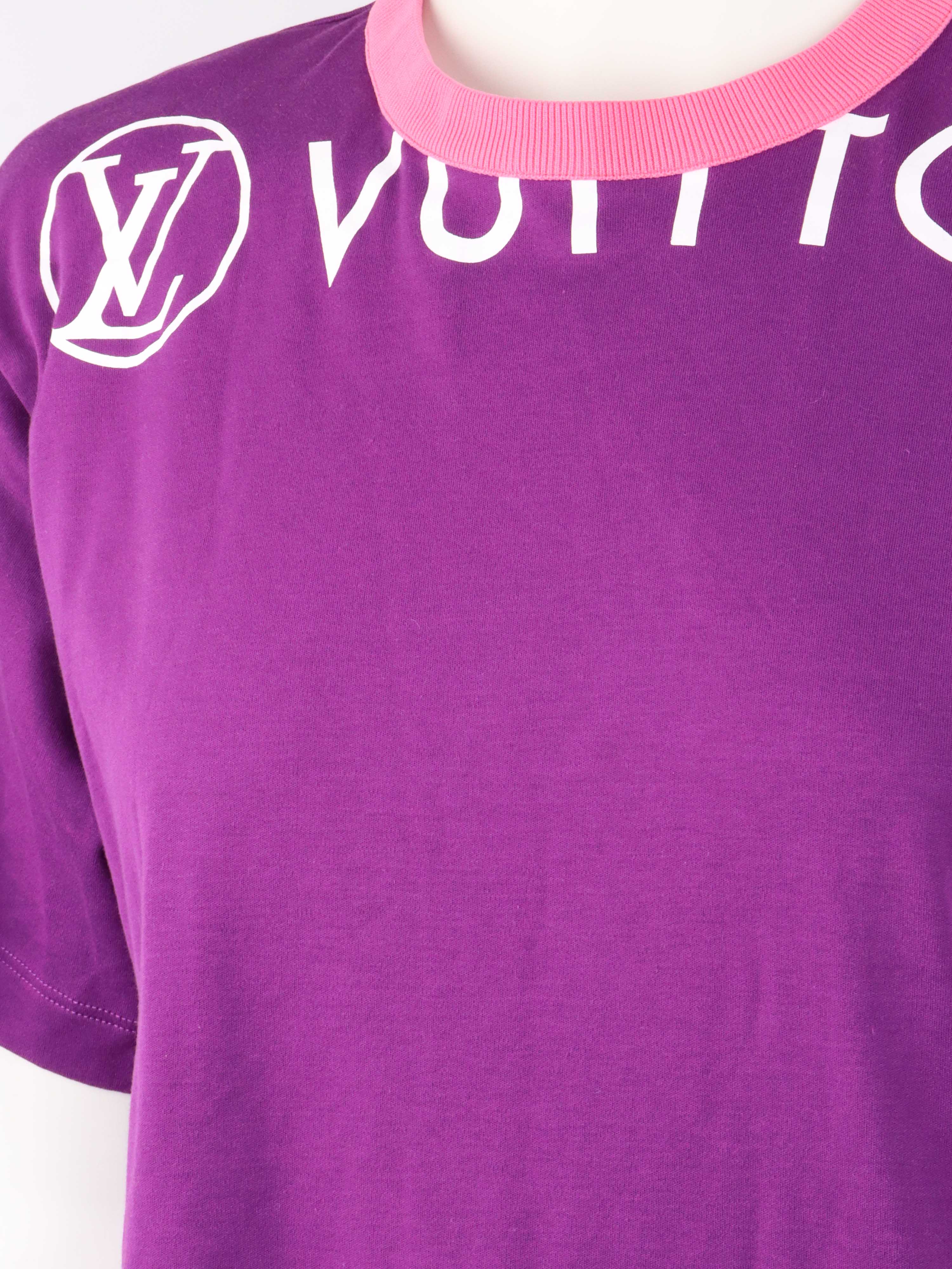 Louis Vuitton Purple T-Shirt.