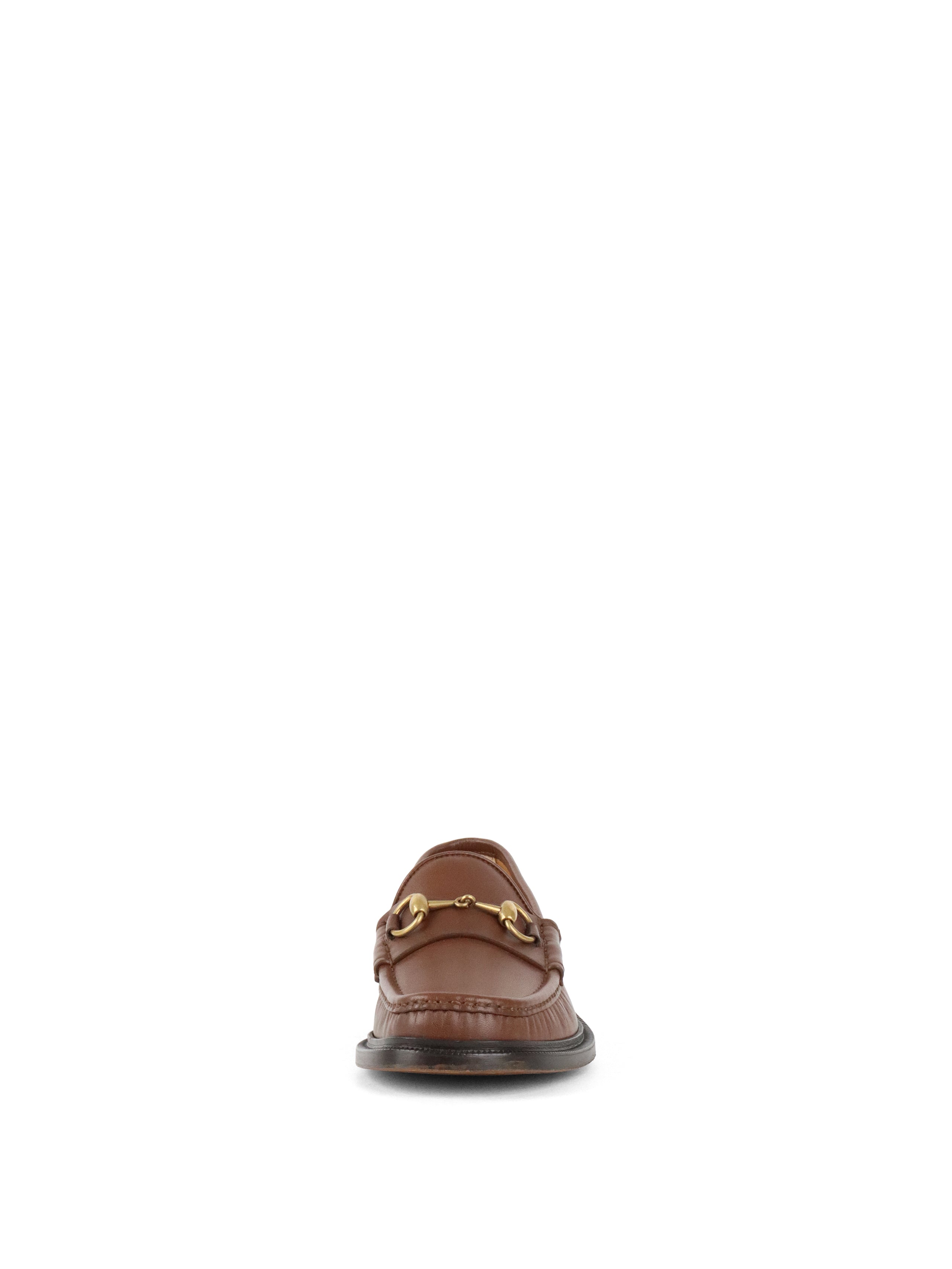Gucci Mens Brown Horsebit Loafer size 5