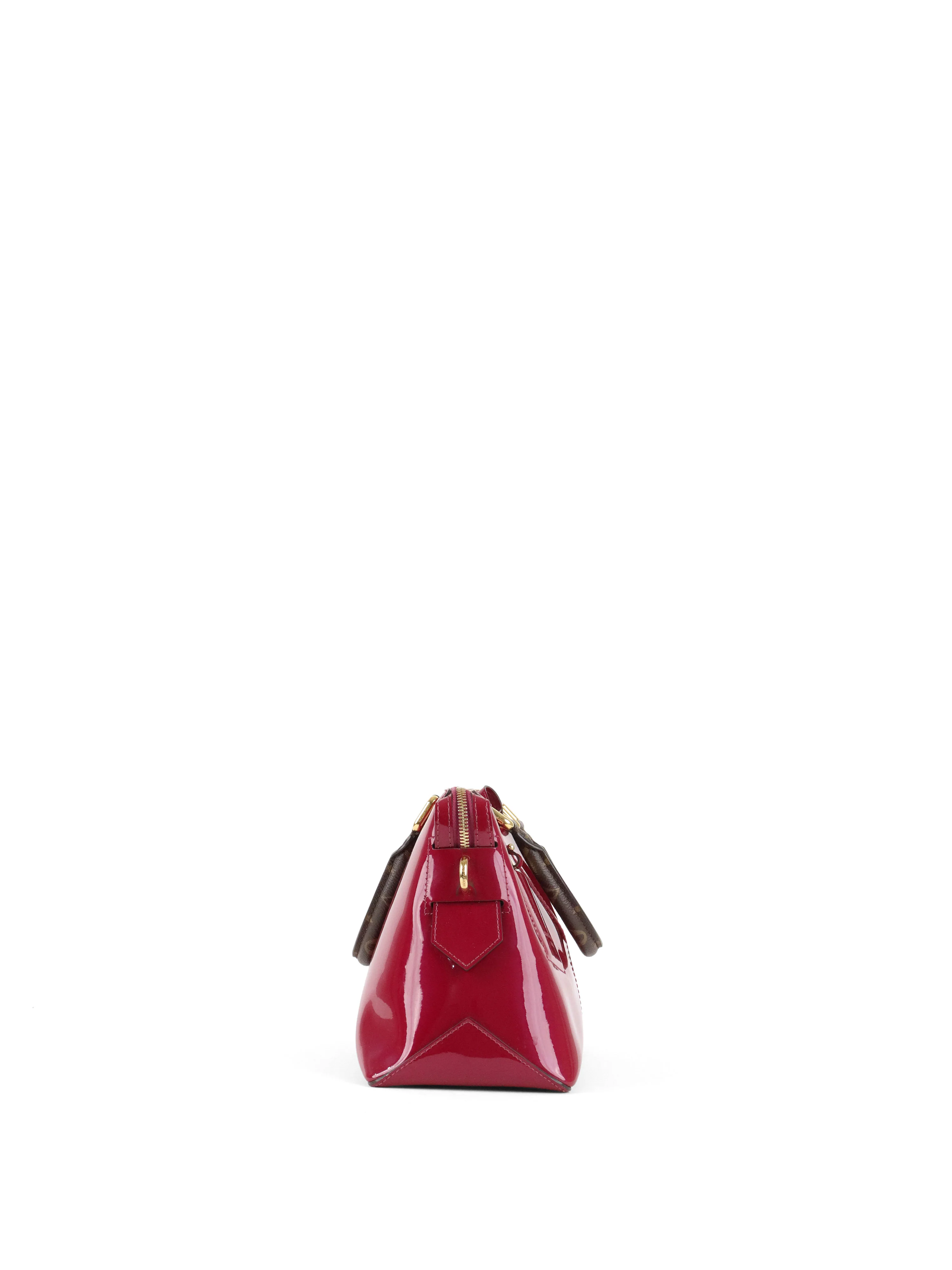 Louis Vuitton Magenta Pink Vernis Miroir Tote