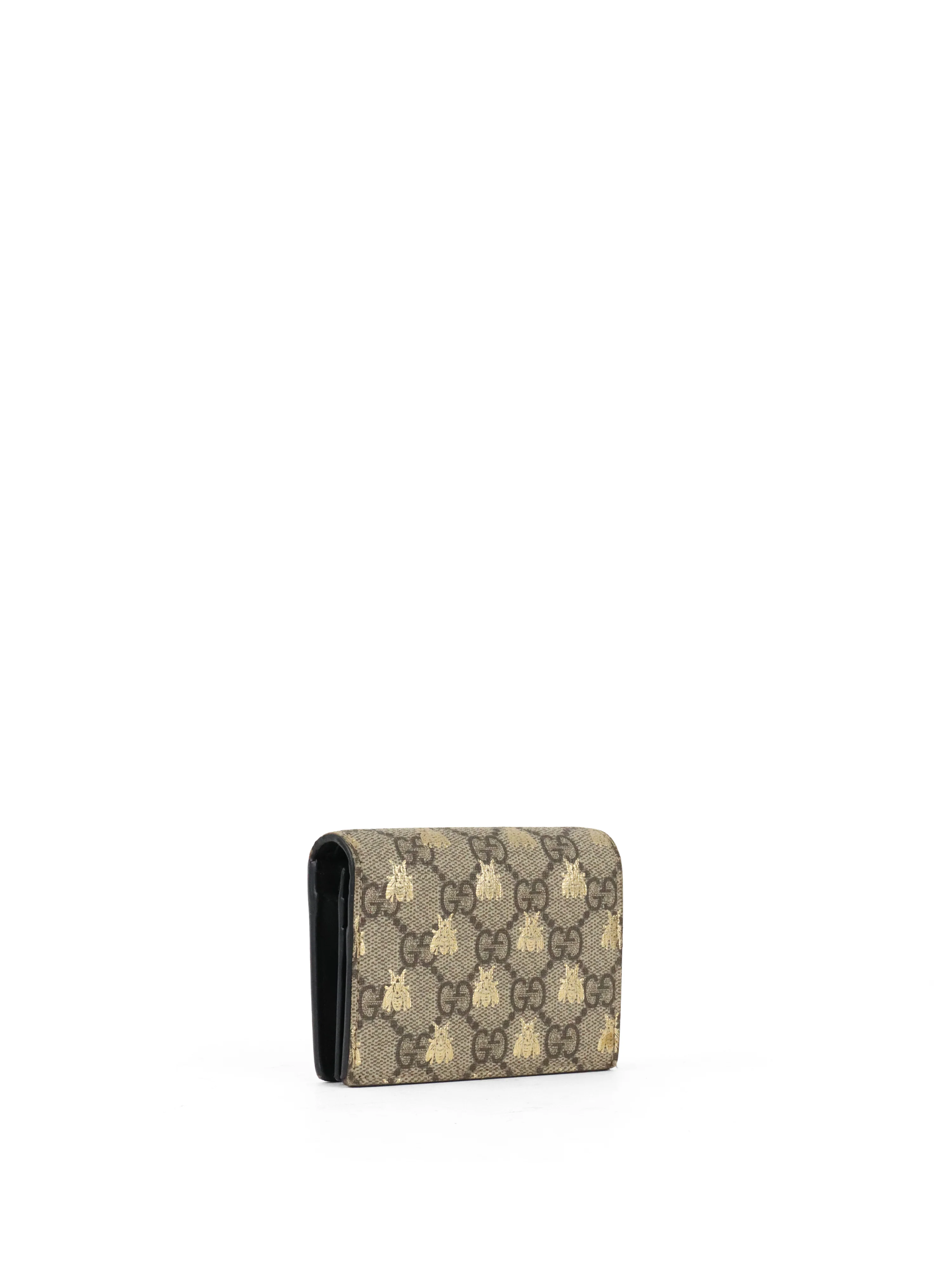 Gucci GG Supreme Bee Print Card Case