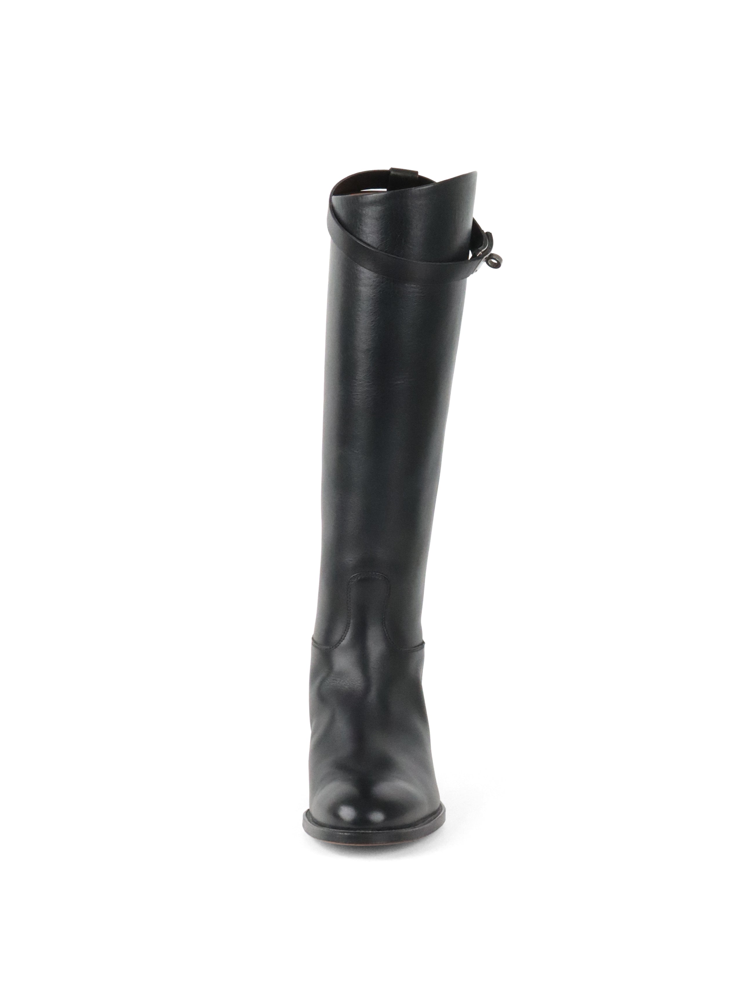 Hermes Black Jumping Boots PHW size 39