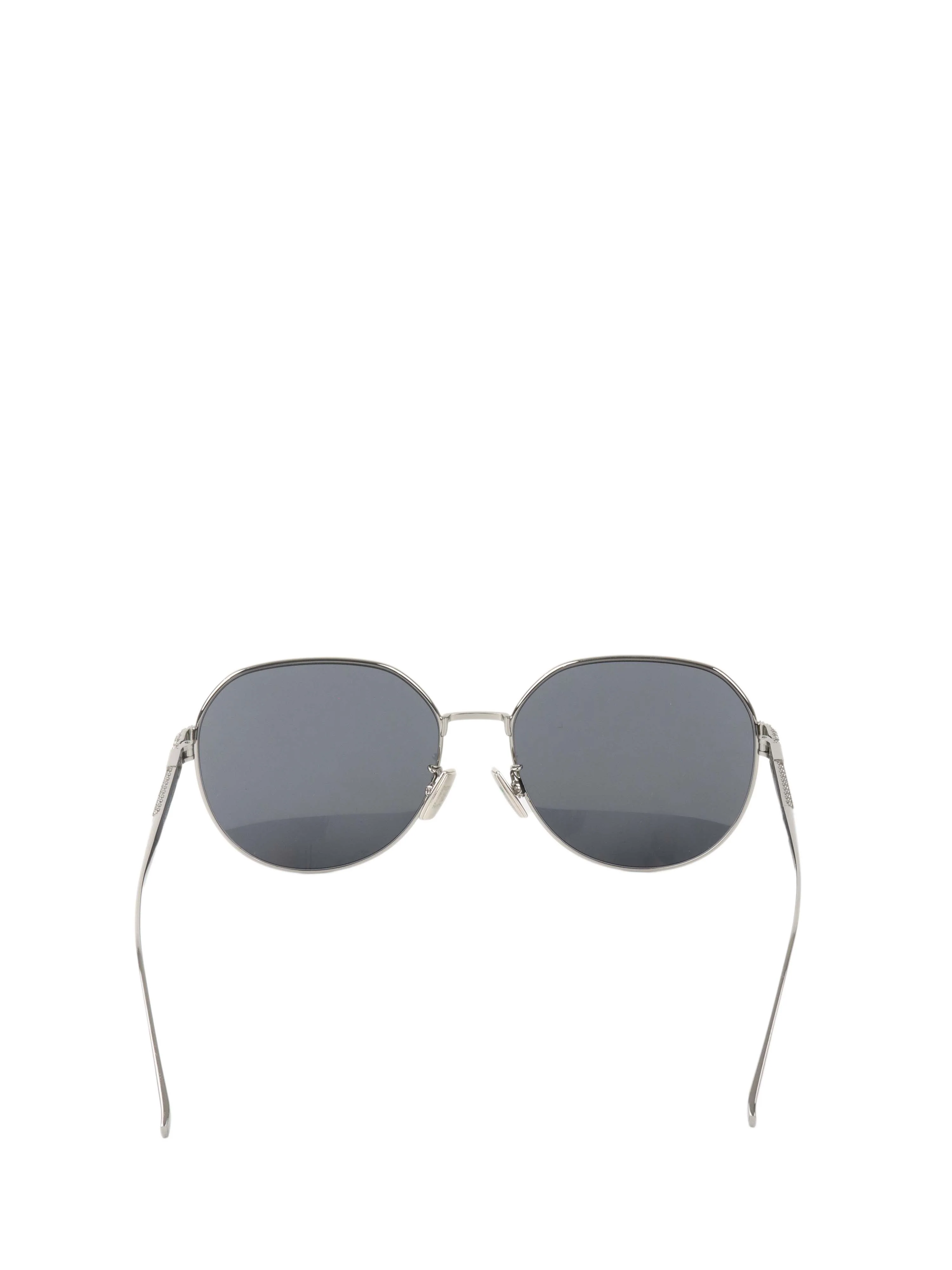 Fendi Silver frame sunglasses.