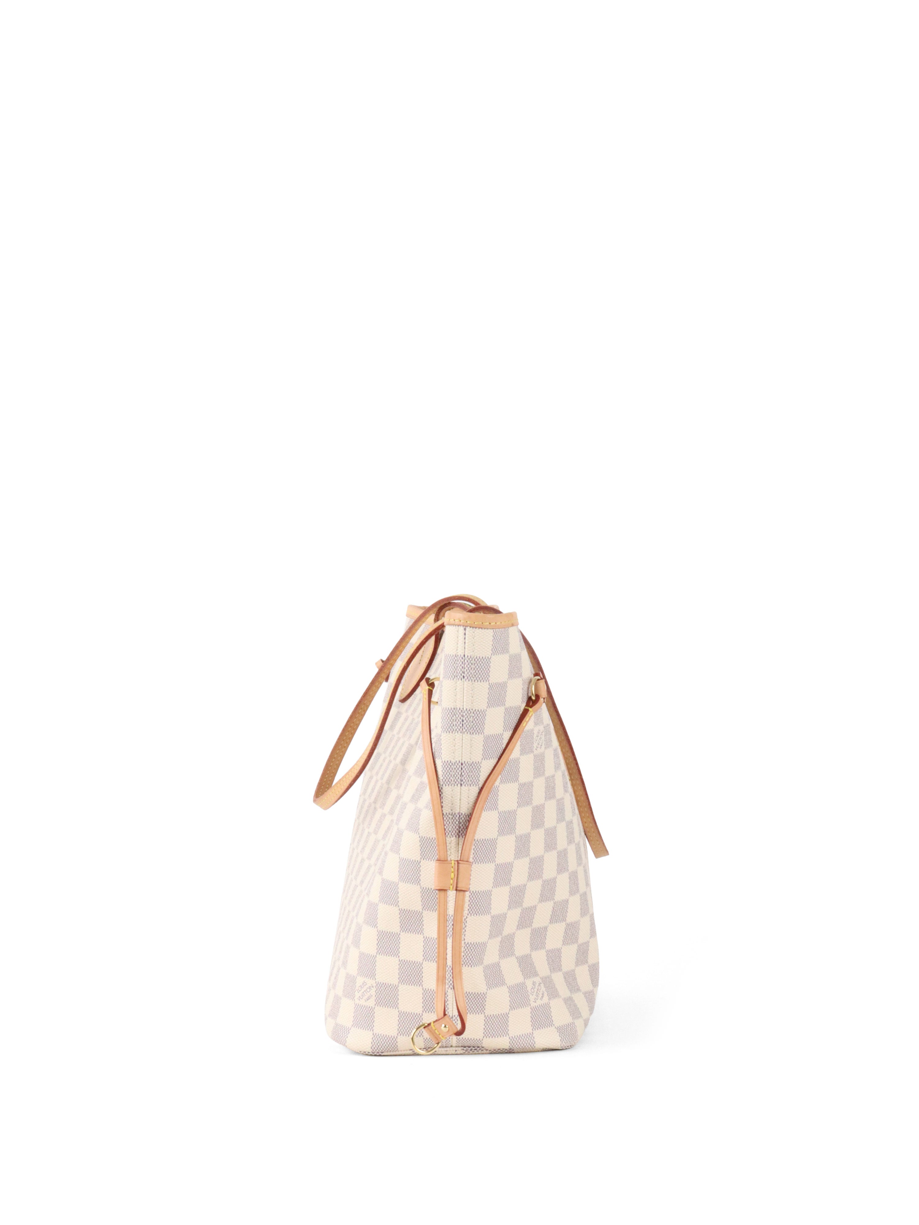 Louis Vuitton Damier Azur Neverfull MM Bag