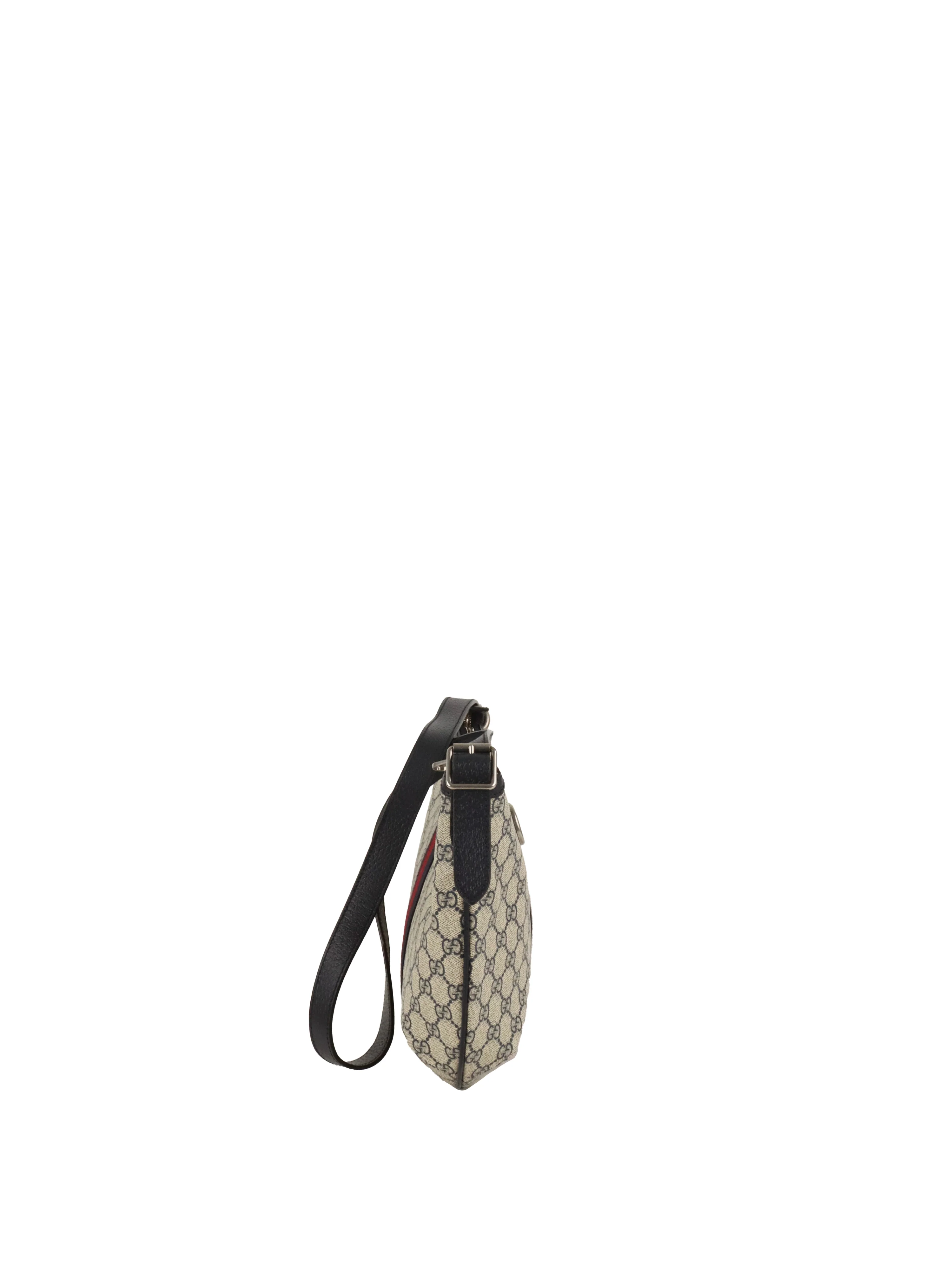 Gucci Small Navy/Ebony Half Moon Ophidia Hobo Crossbody Bag