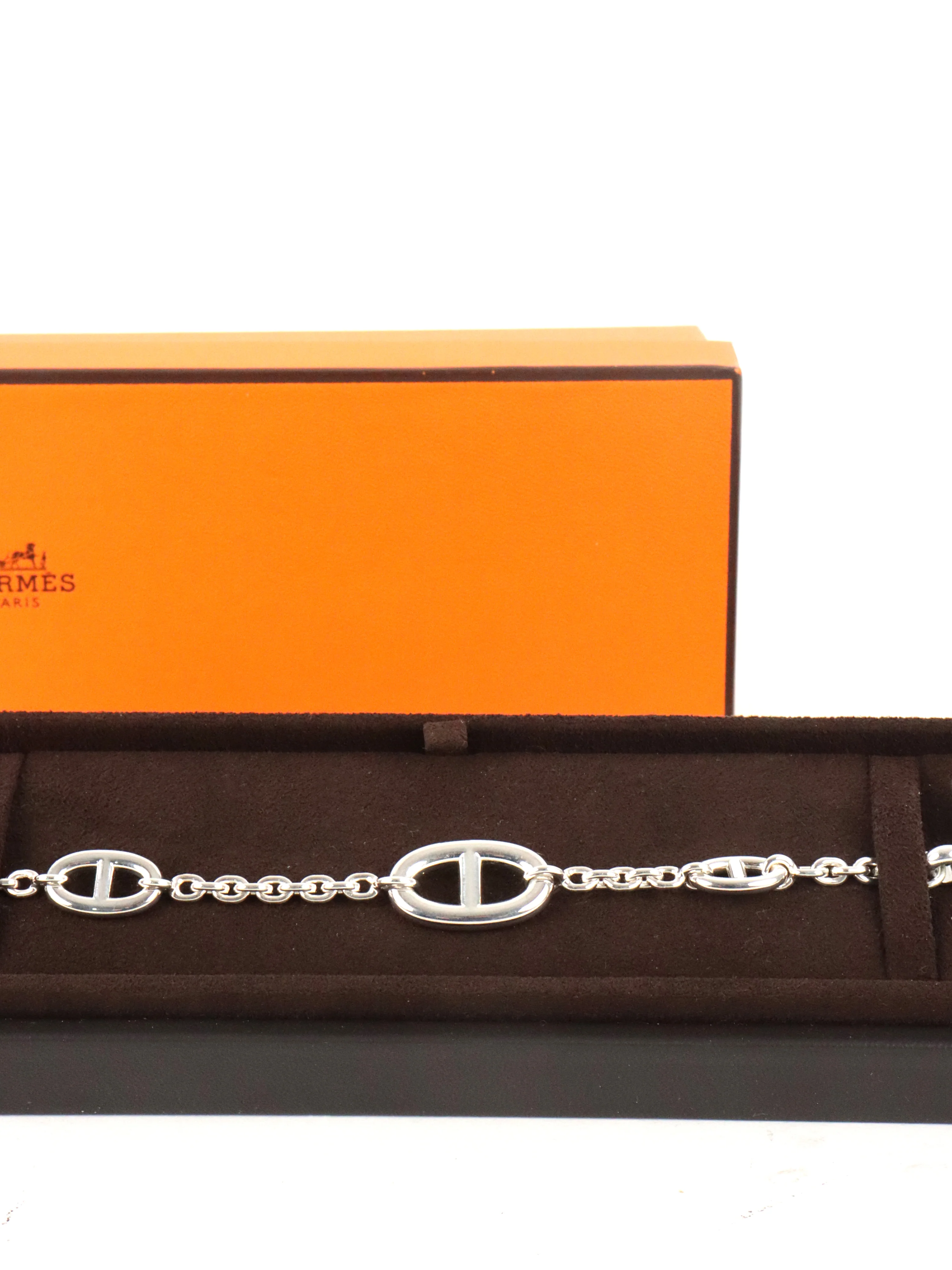 Hermes Silver Farandole Bracelet