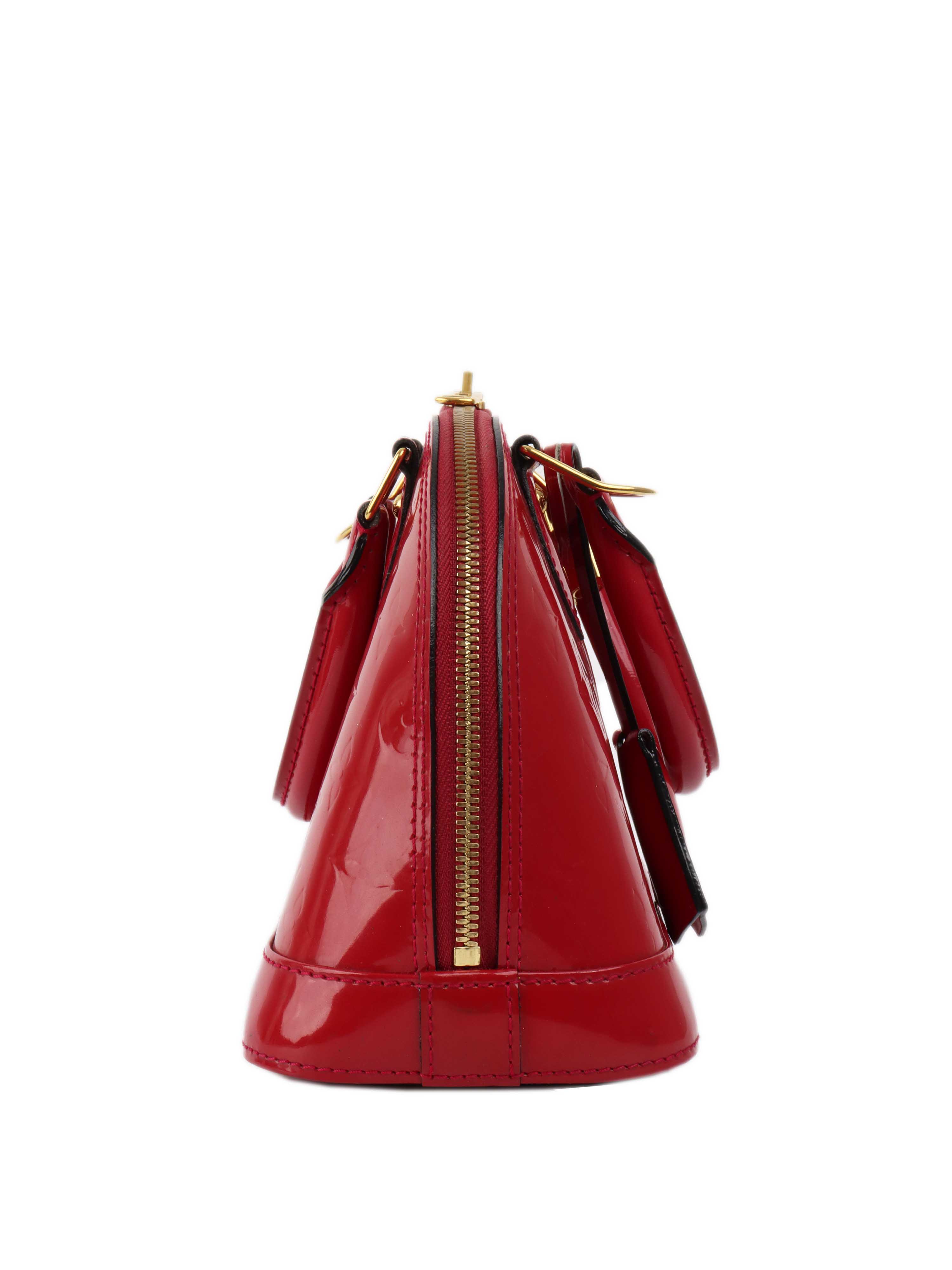 Louis Vuitton Cherry Red Alma BB.