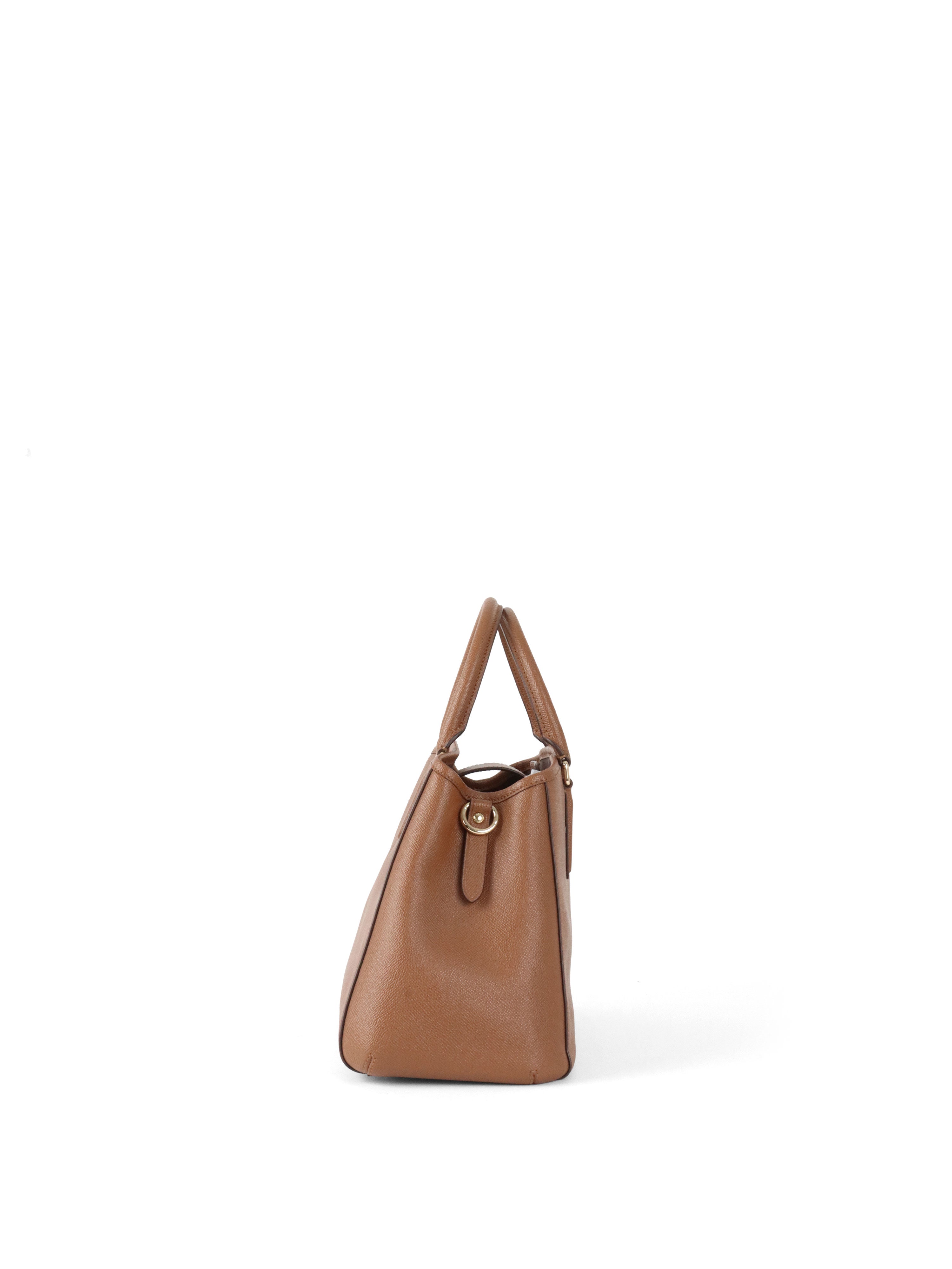 Coach Brown Leather Satchel Bag