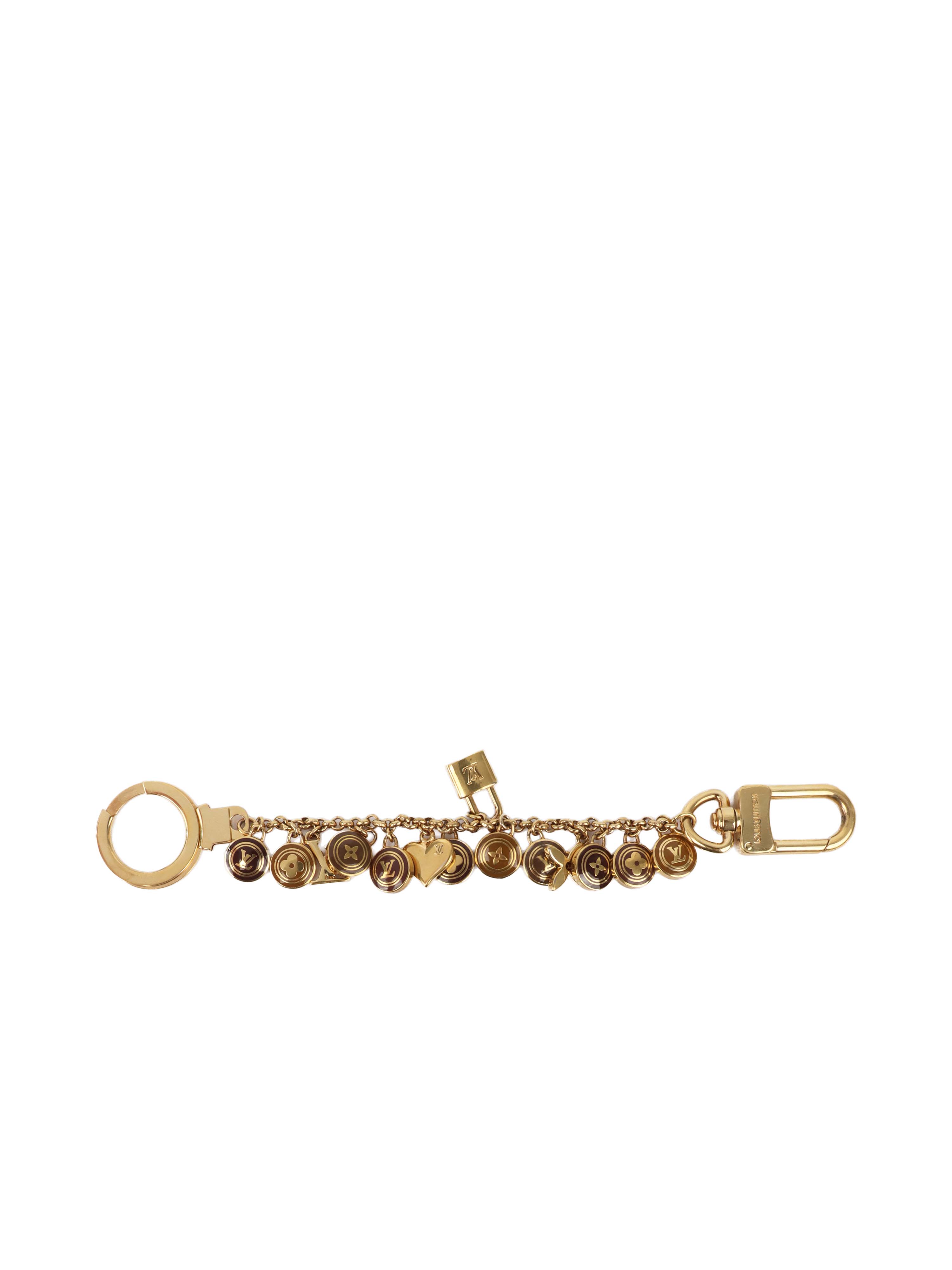 Louis Vuitton Porte Cles Chainee Pastille Bag Charm.