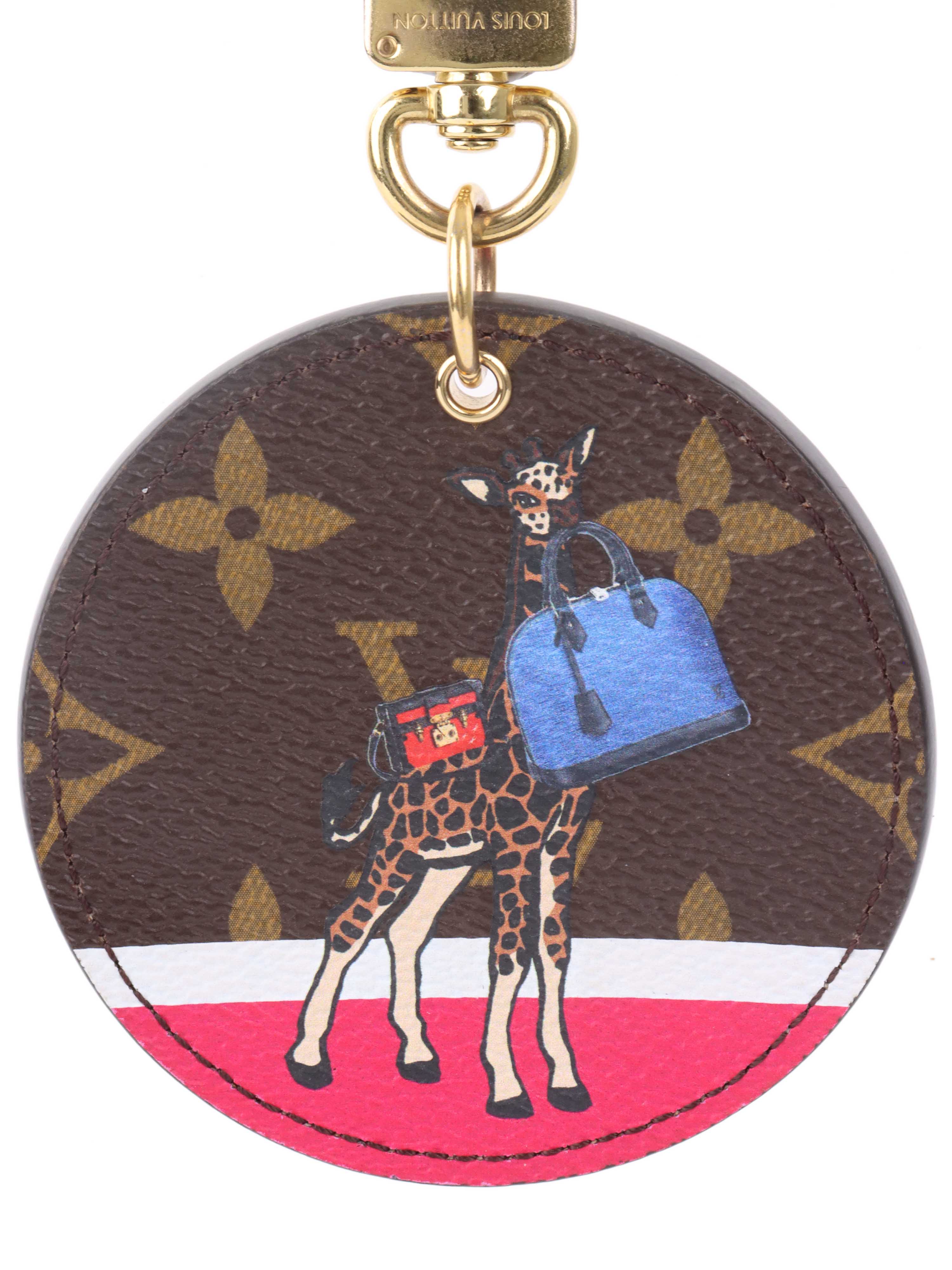 Louis Vuitton Giraffe Bag Charm.