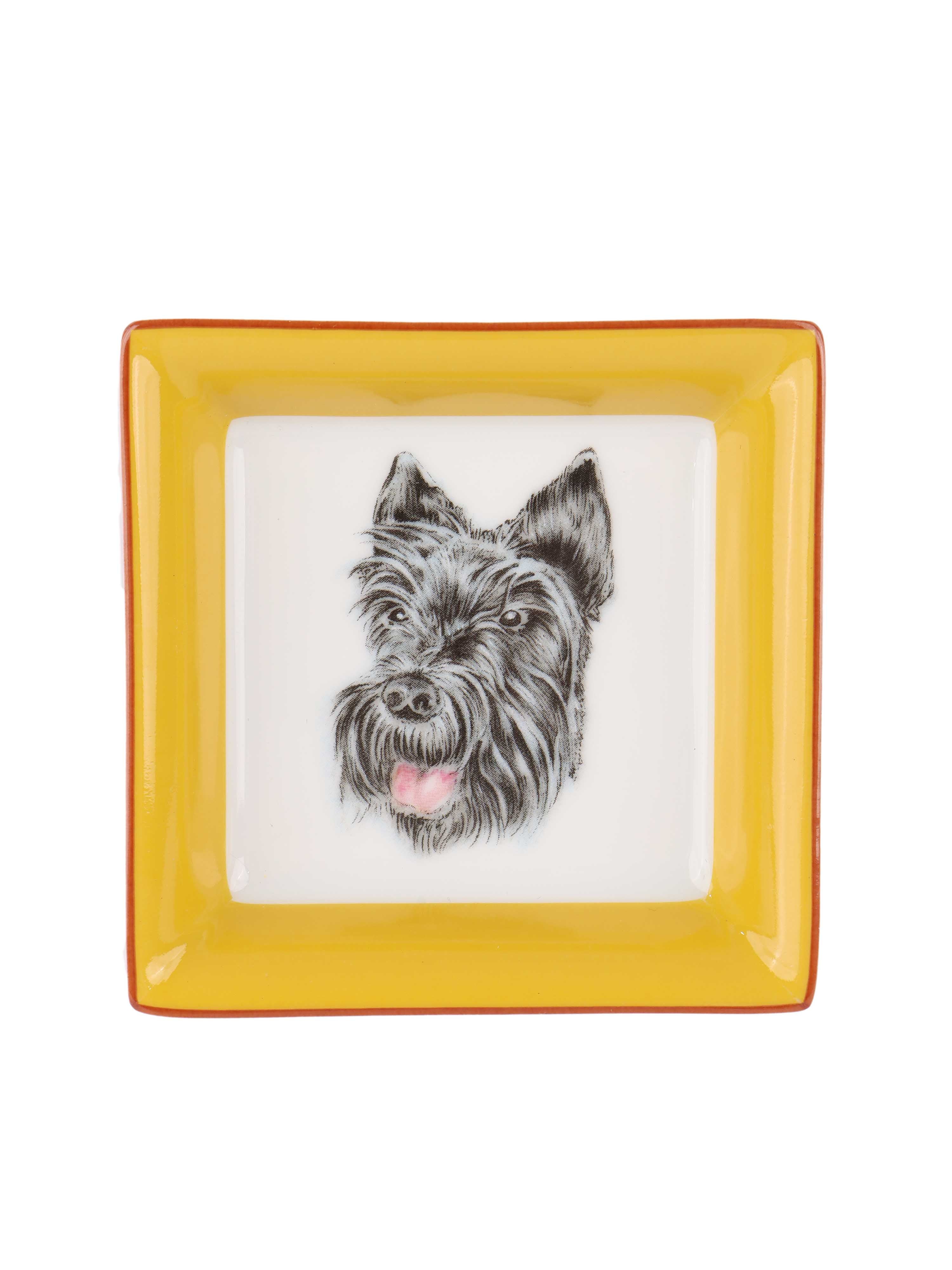 Hermes Vintage Puppy Plates.