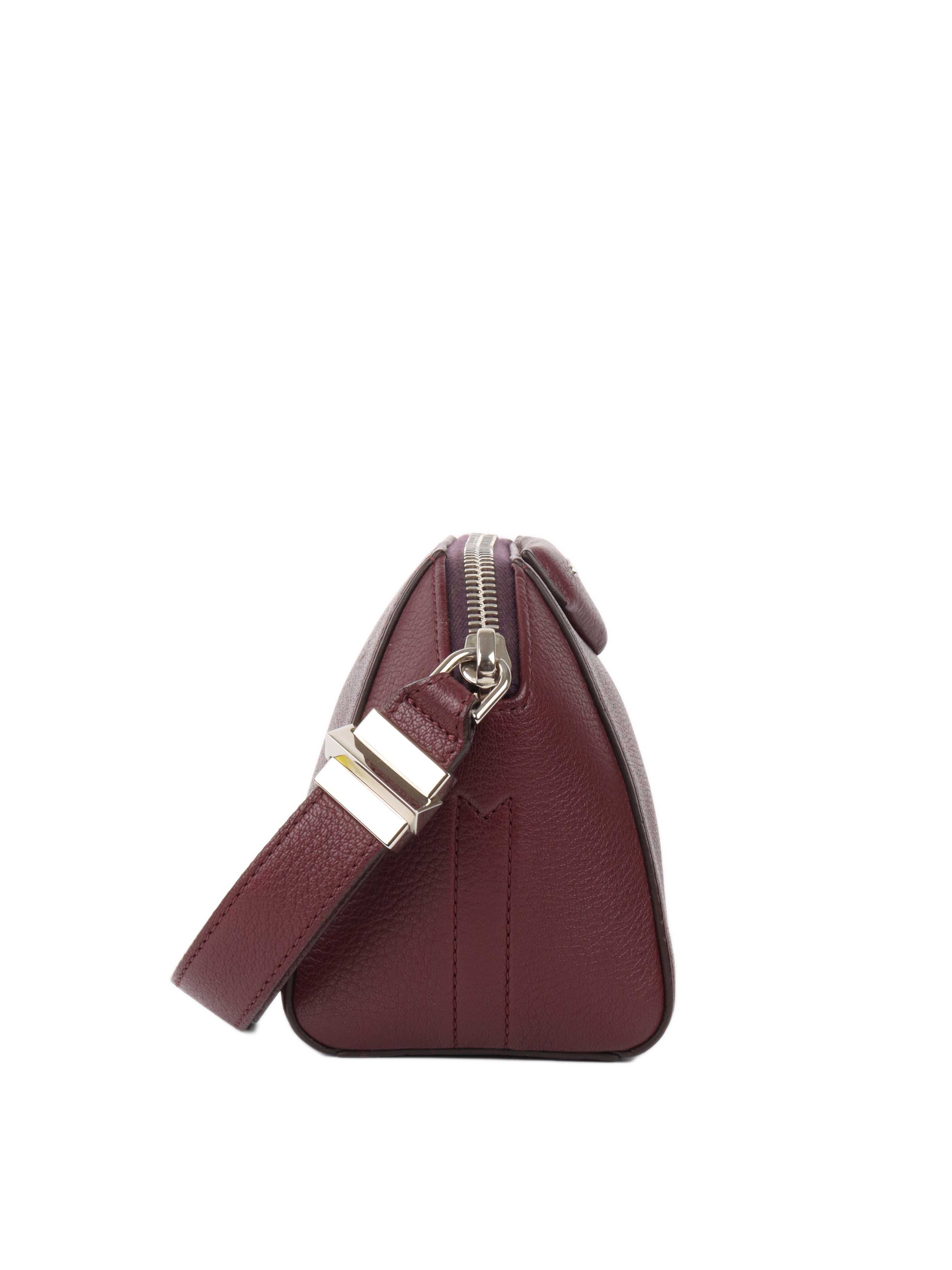 Givenchy Burgundy Antigona Beauty Clutch.