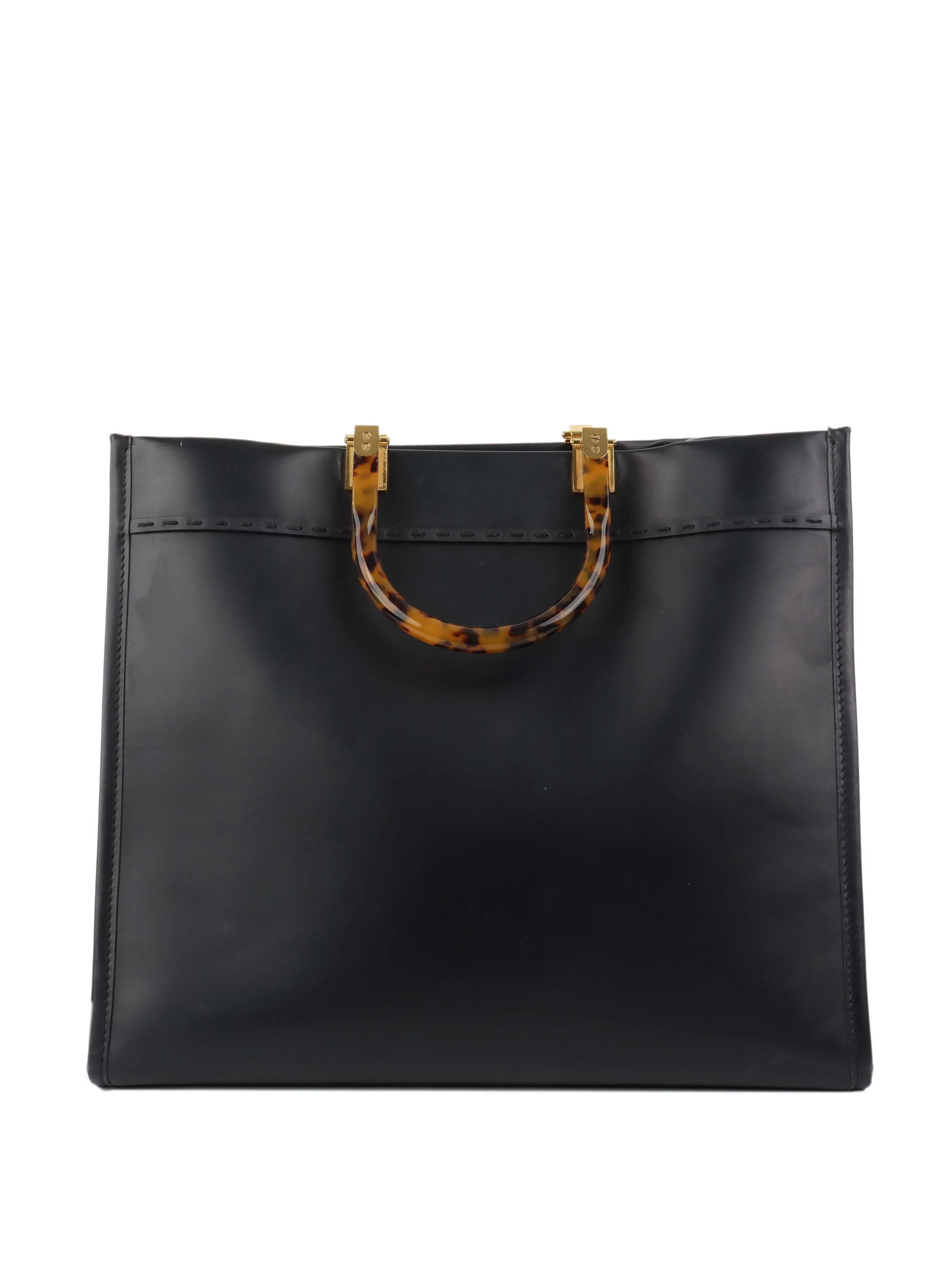 Fendi Black Medium Sunshine Tote.