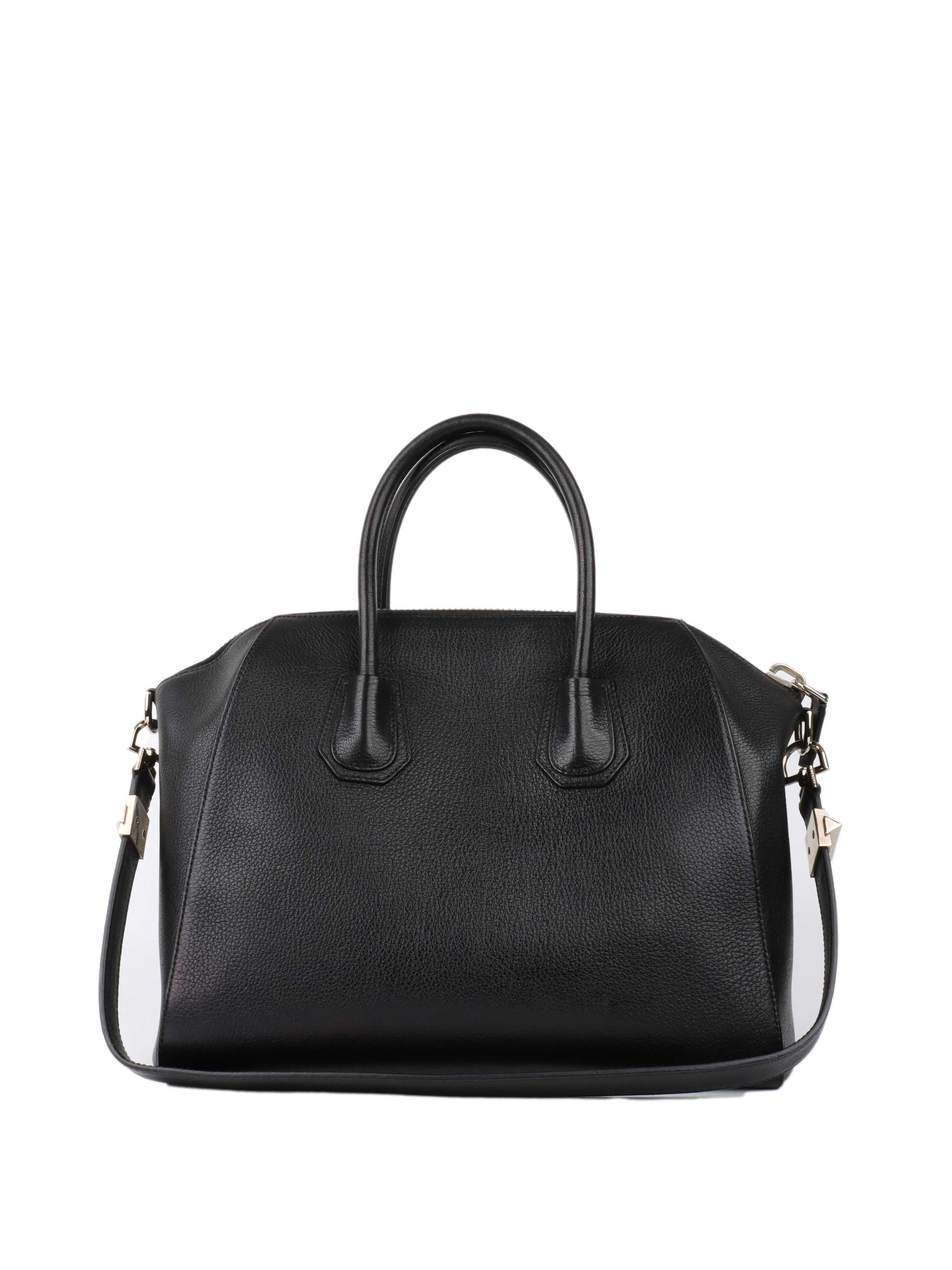 Givenchy Black Medium Antigona Bag.