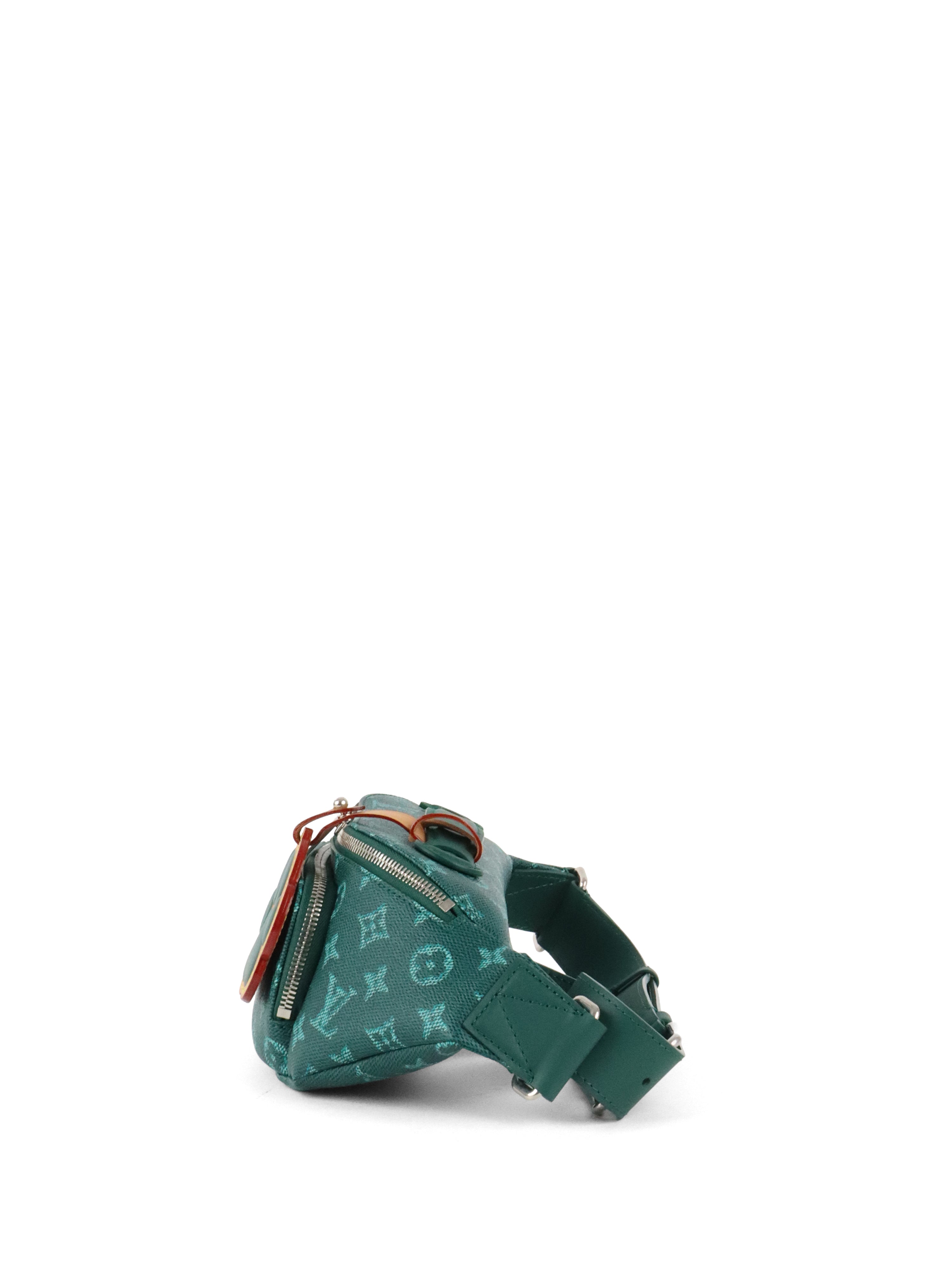 Louis Vuitton Deep Green Marque L.Vuitton Deposee Rush Bumbag