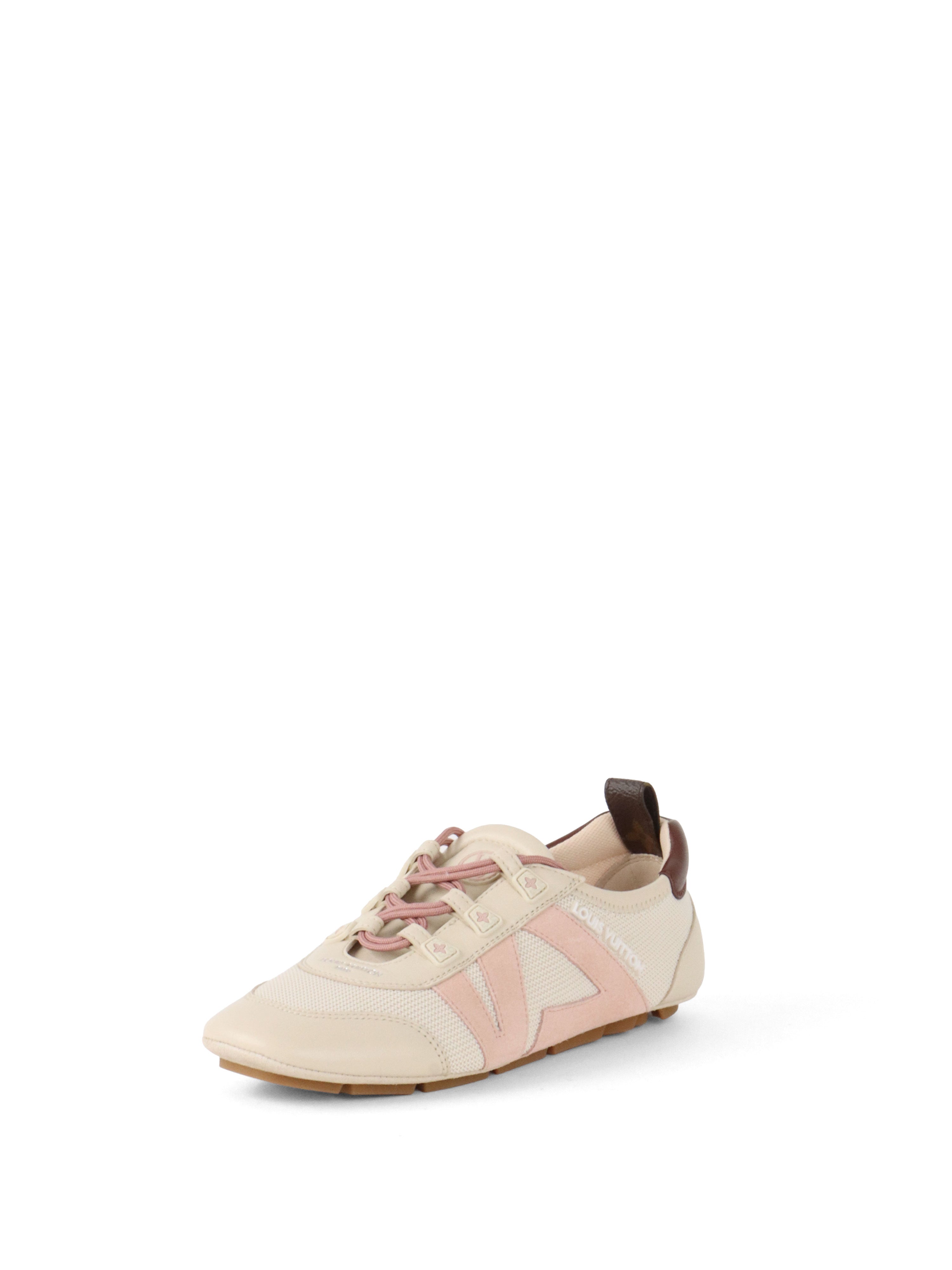 Louis Vuitton Pink LV Sneakerina Shoe.