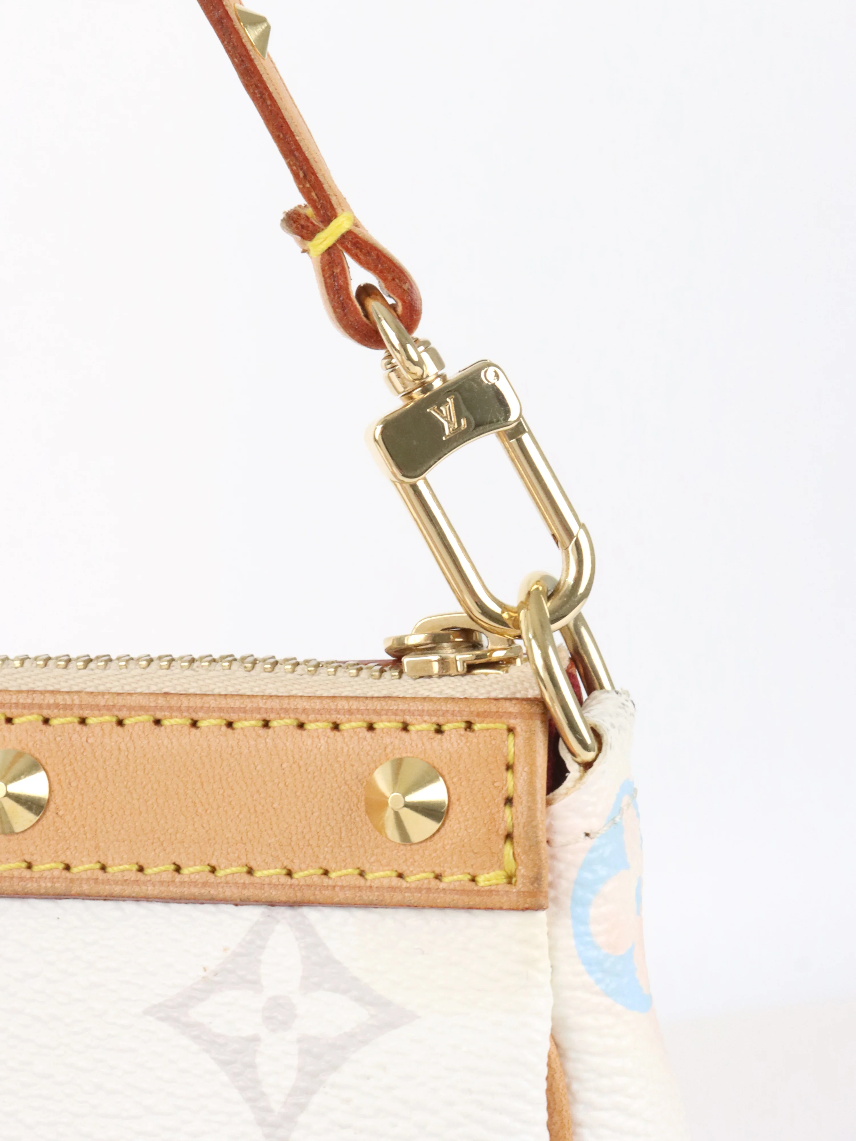 Louis Vuitton x Takashi Murakami Vintage Pochette Accessoires Bag