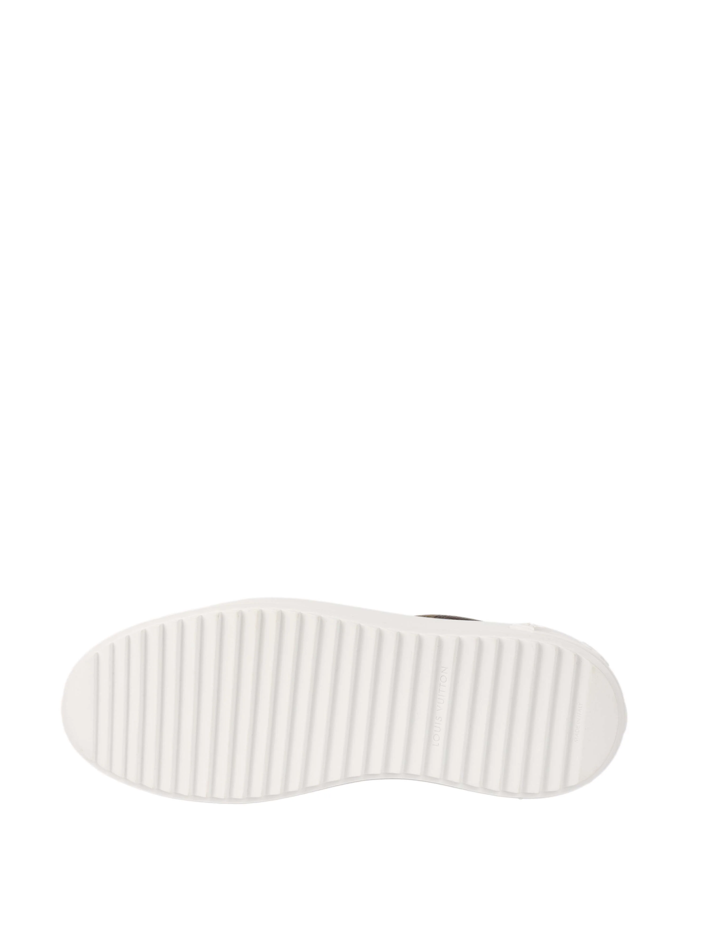 Louis Vuitton Monogram Timeout Sneakers.