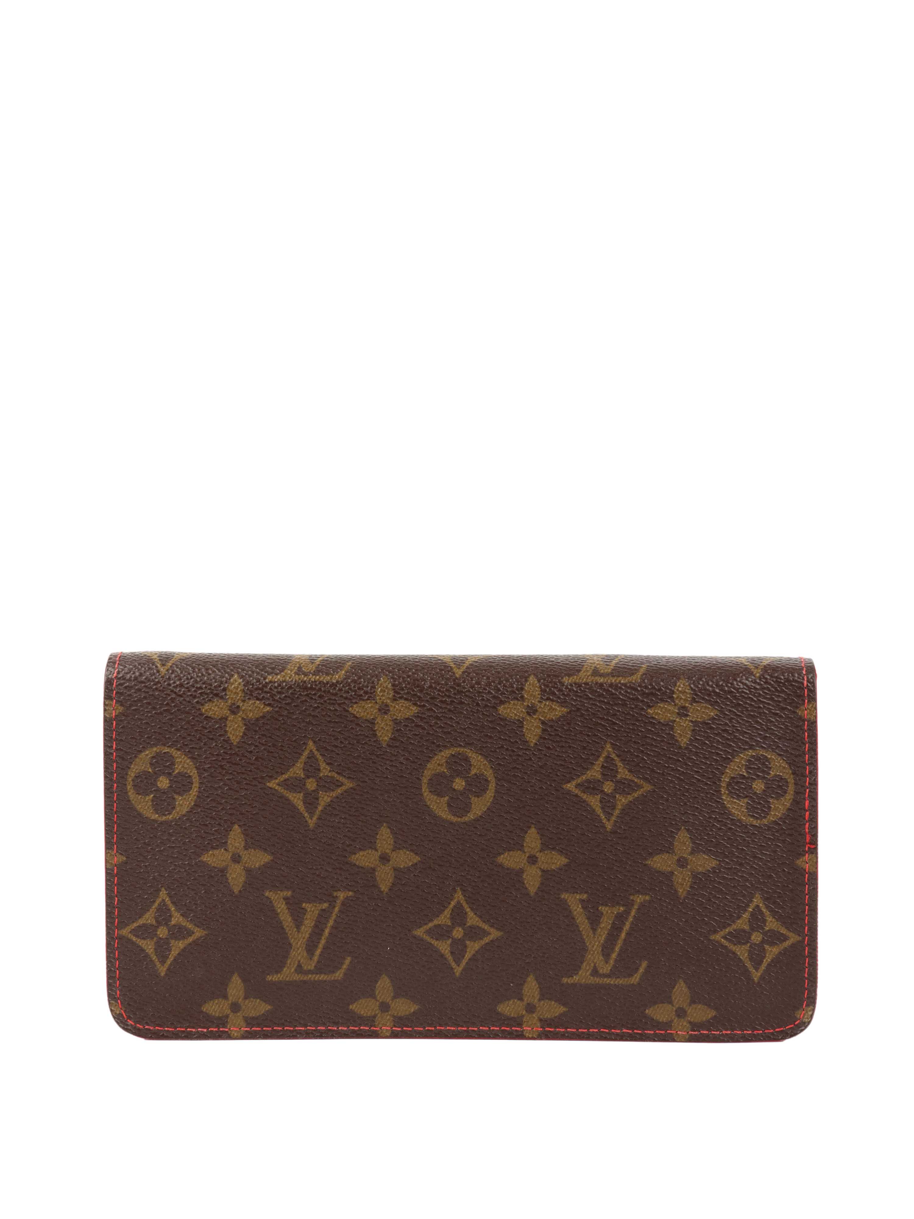 Louis Vuitton Monogram Cerise Zip Wallet.