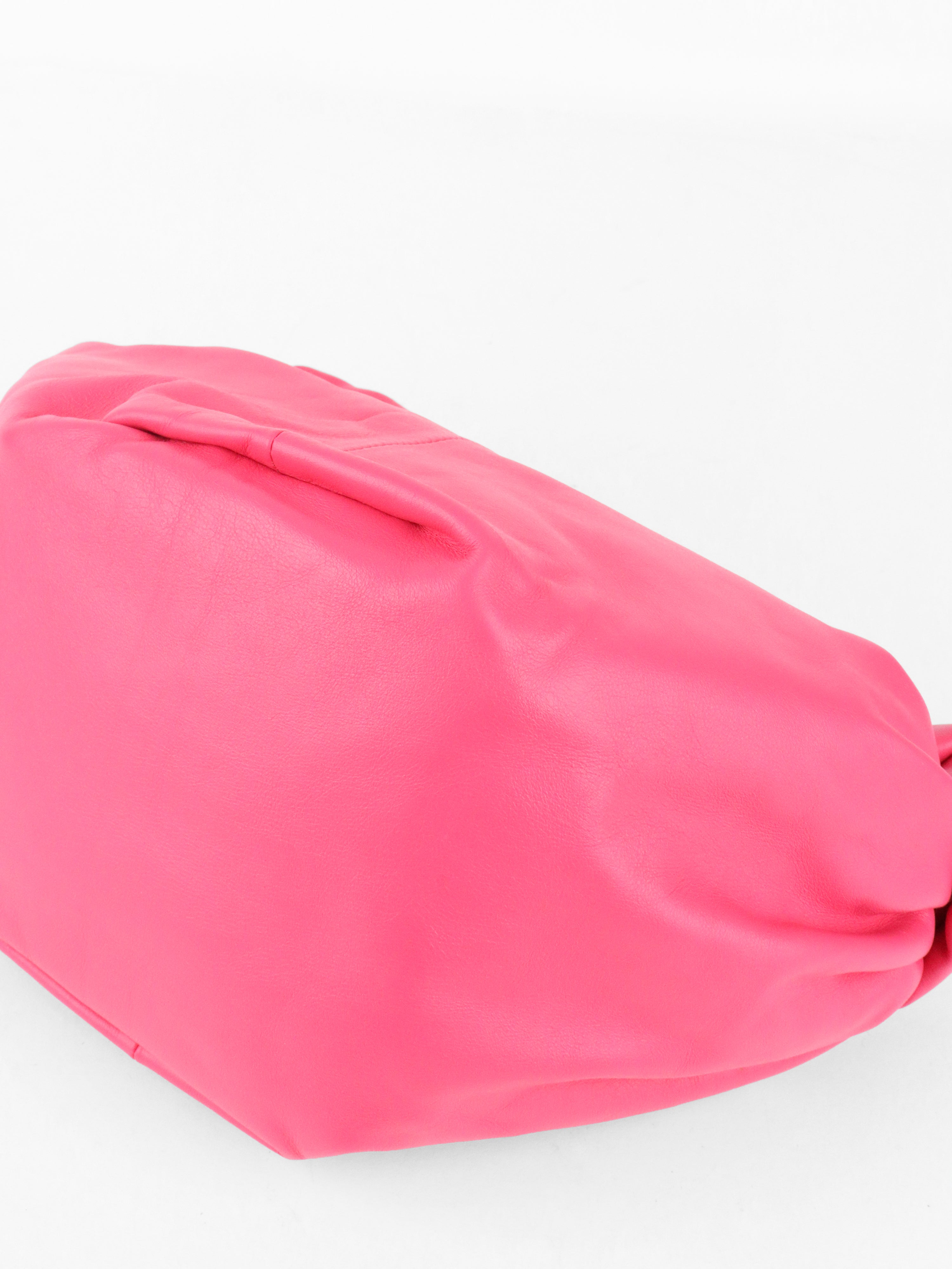 Bottega Veneta Hot Pink Mini Double Knot Bag
