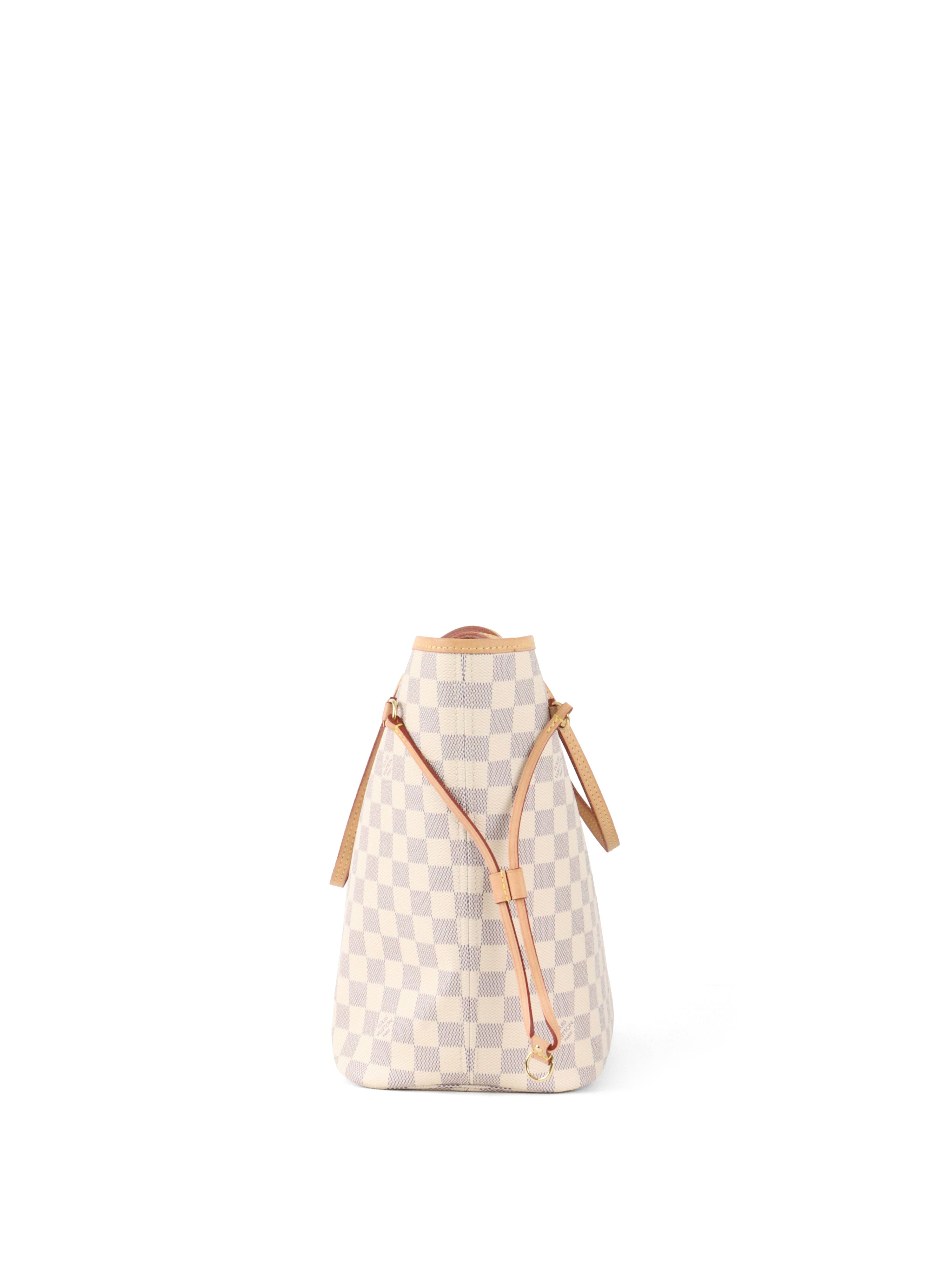 Louis Vuitton Damier Azur Neverfull MM Bag