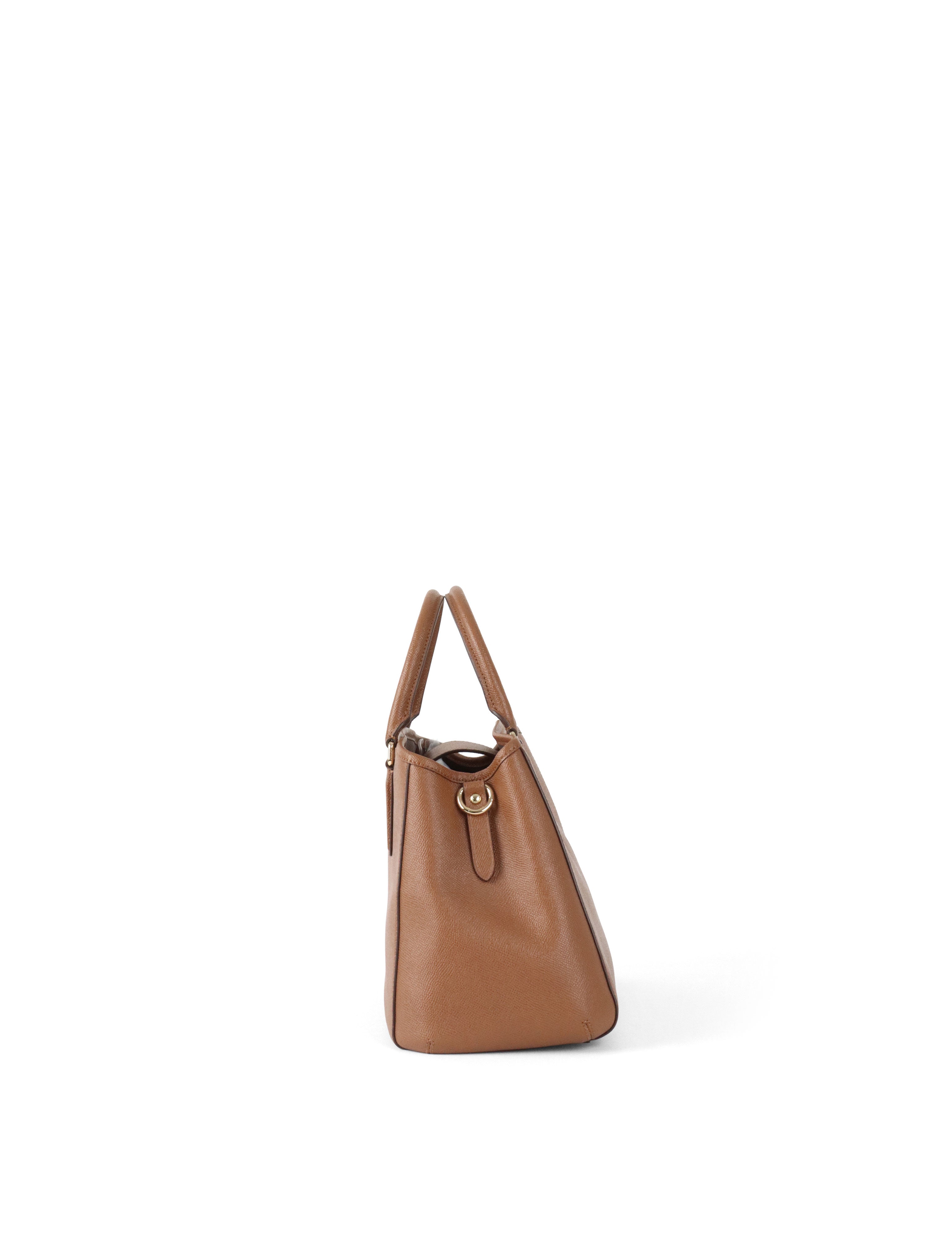 Coach Brown Leather Satchel Bag