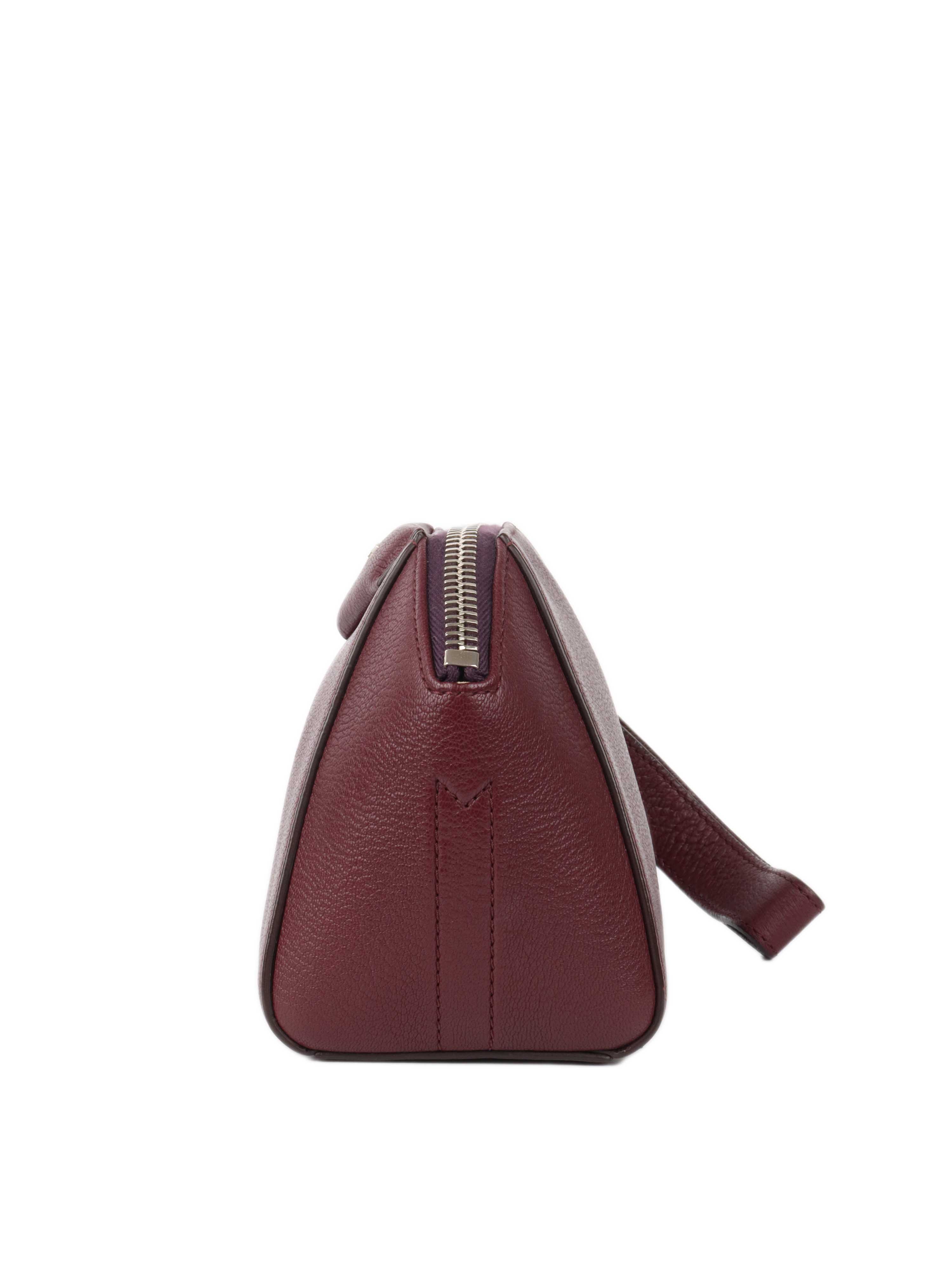 Givenchy Burgundy Antigona Beauty Clutch.