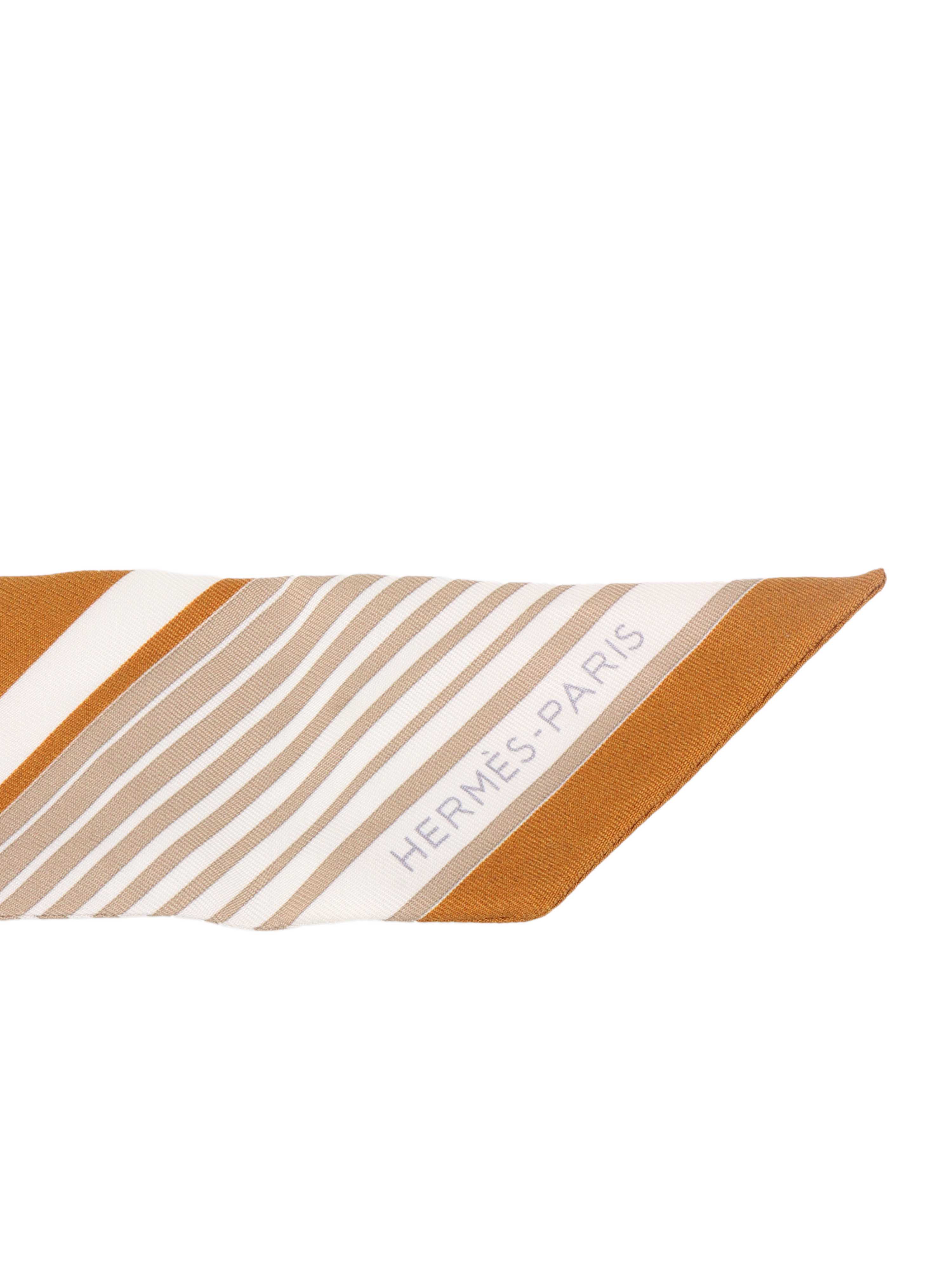 Hermes Cream Twilly.