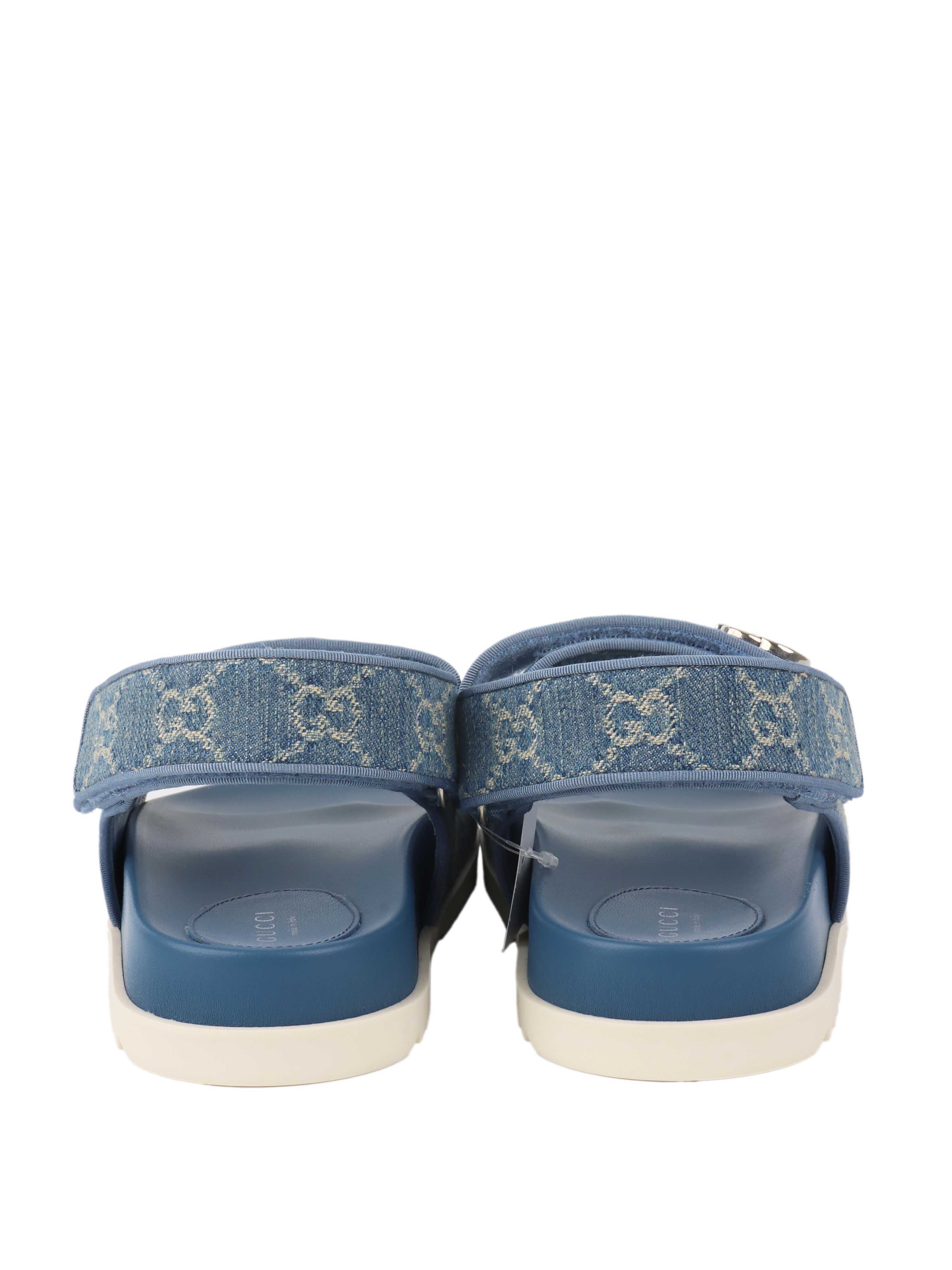 Gucci Denim Sandals 37.5.