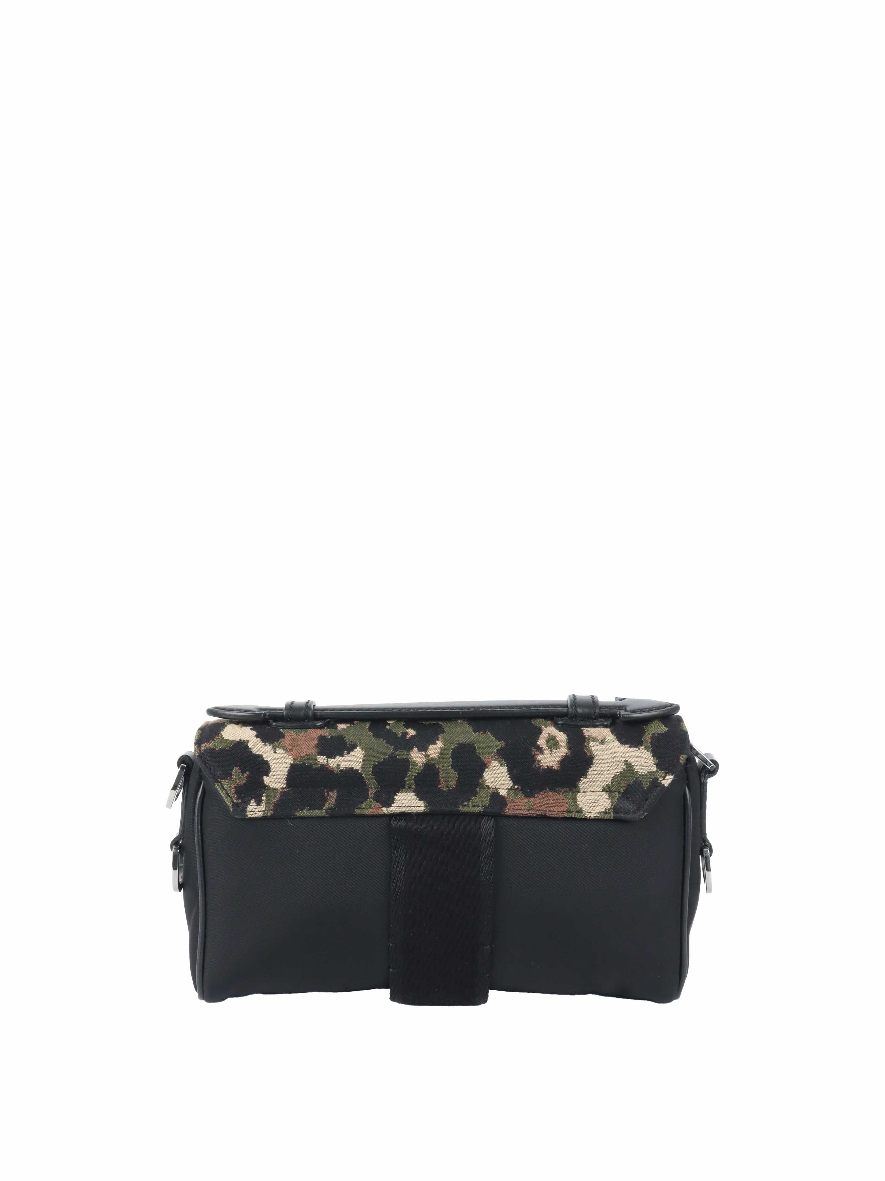 Dolce and Gabbana Leopard Jacquard Crossbody Bag.