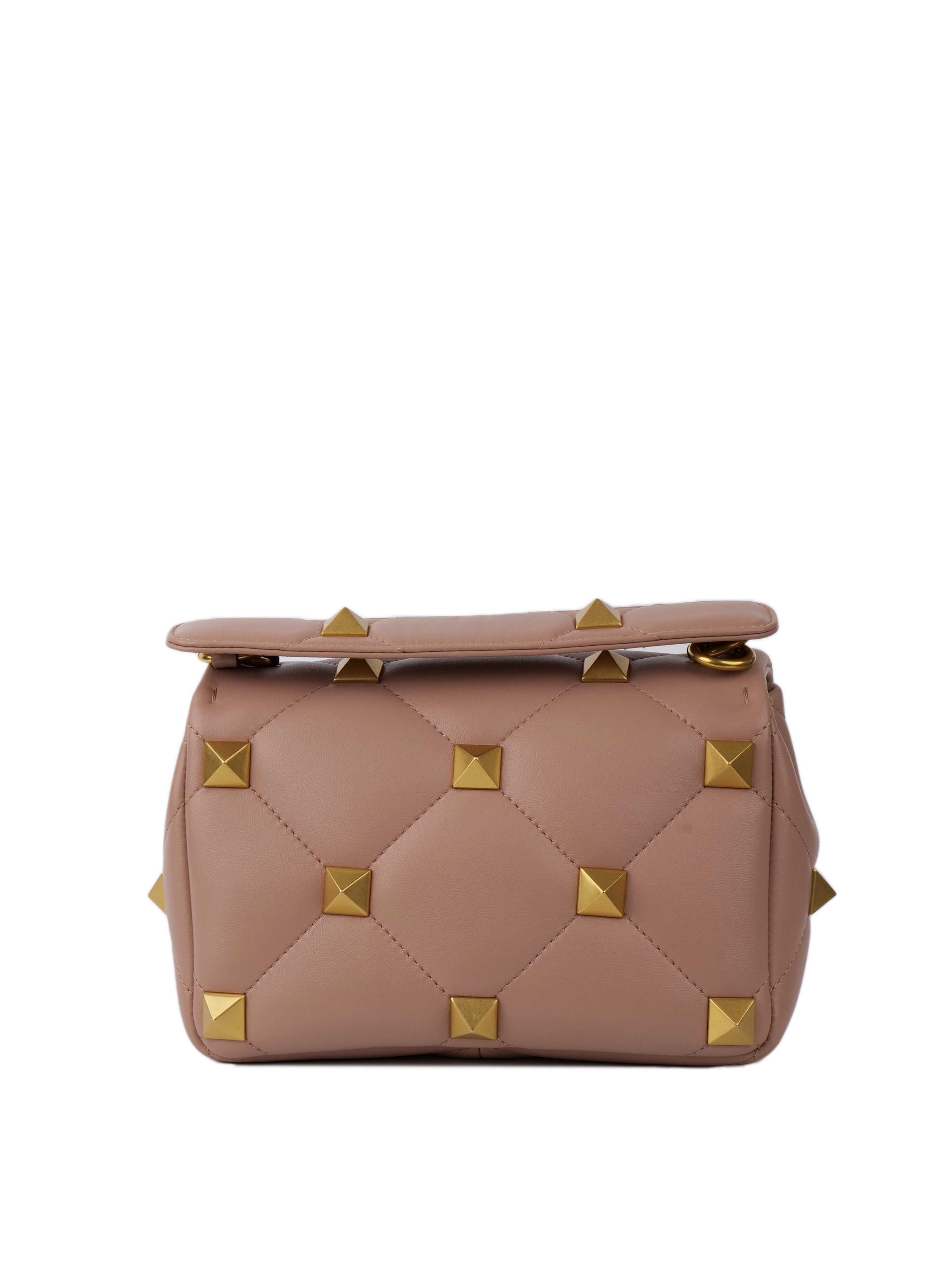 Valentino Blush Pink Medium Roman Stud Bag.