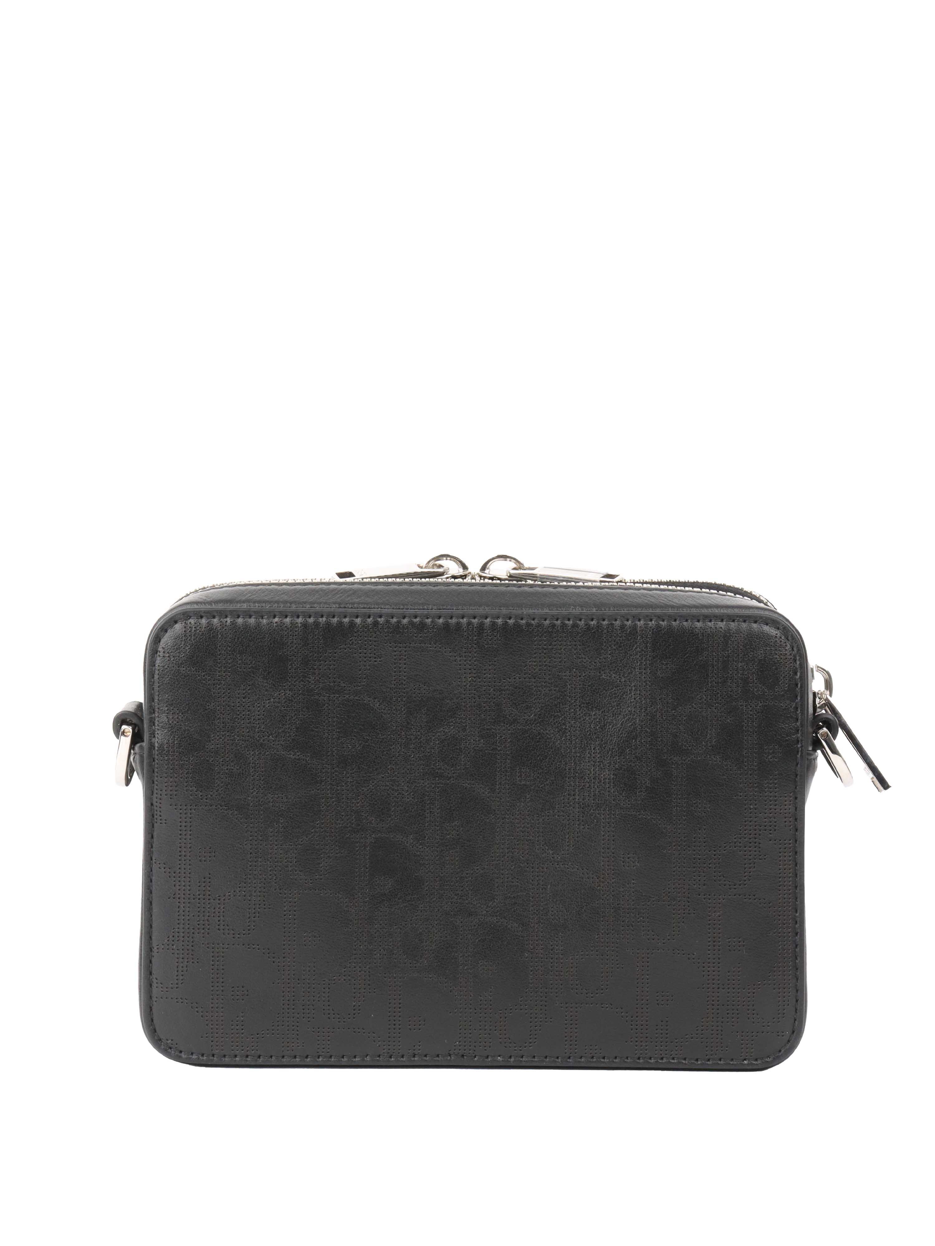 Dior Black Monogram Double Zip Camera Bag.