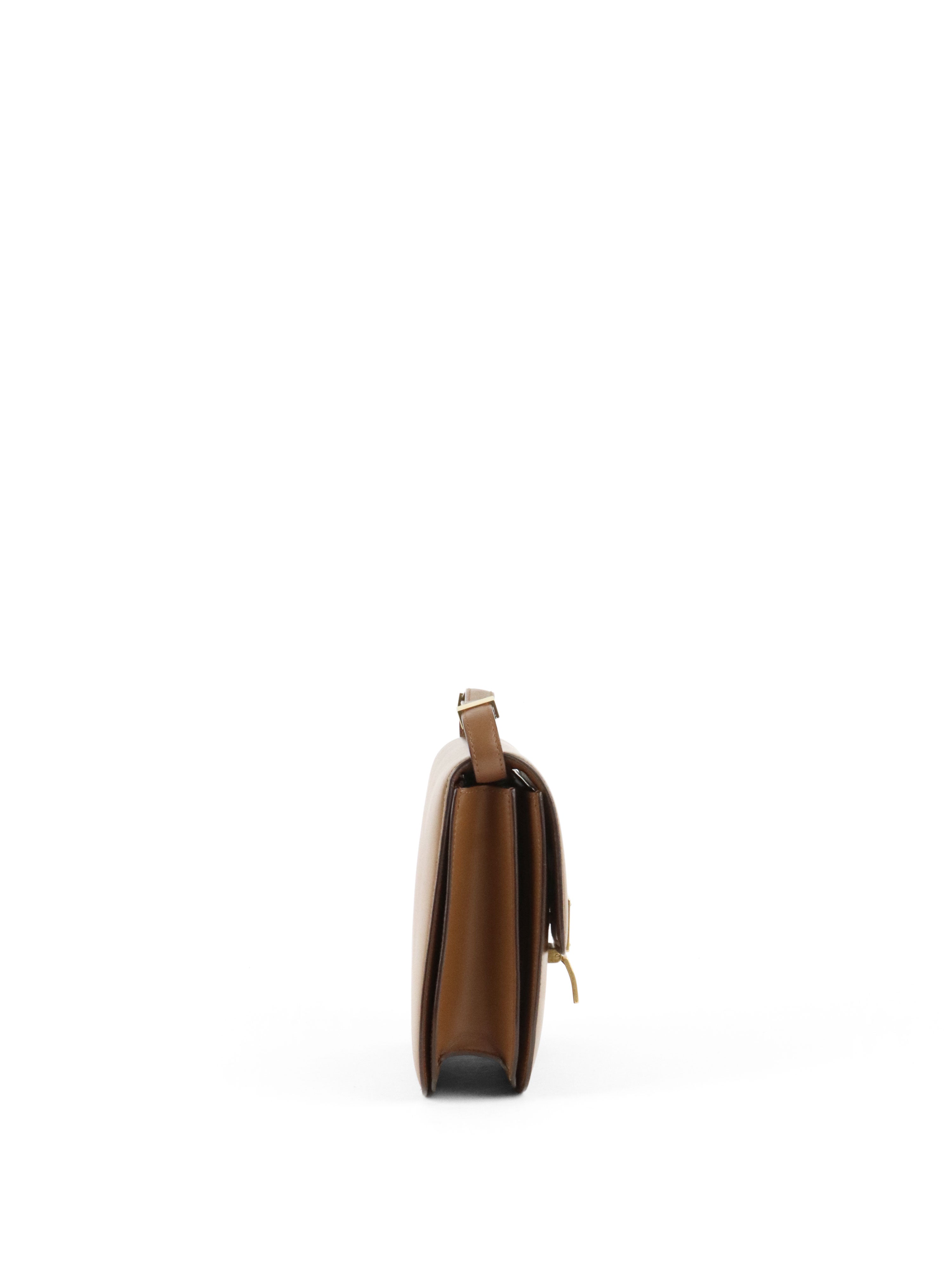 Celine Camel Medium Classic Box Bag
