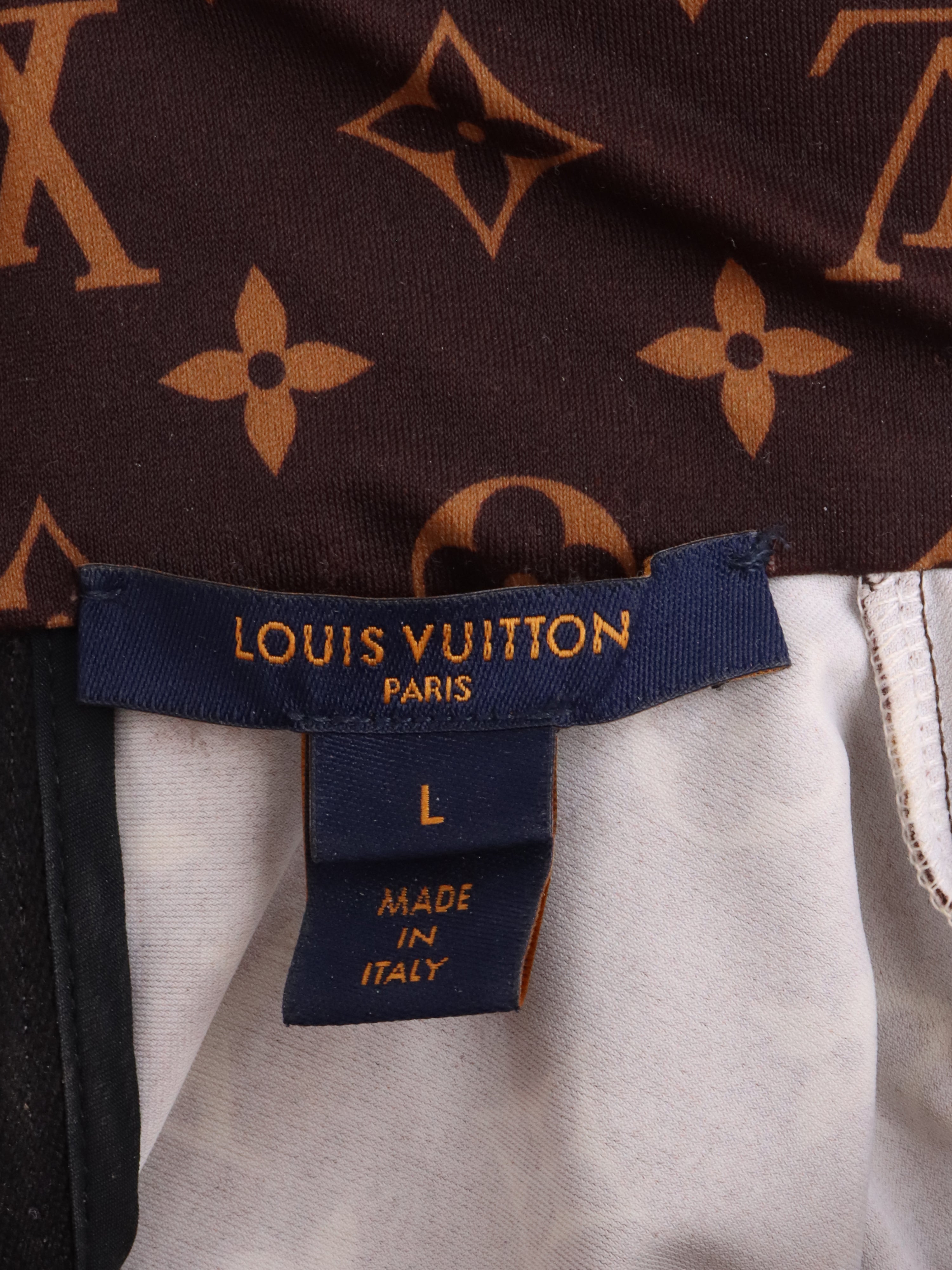 Louis Vuitton Monogram Turtleneck Long Sleeve Top.