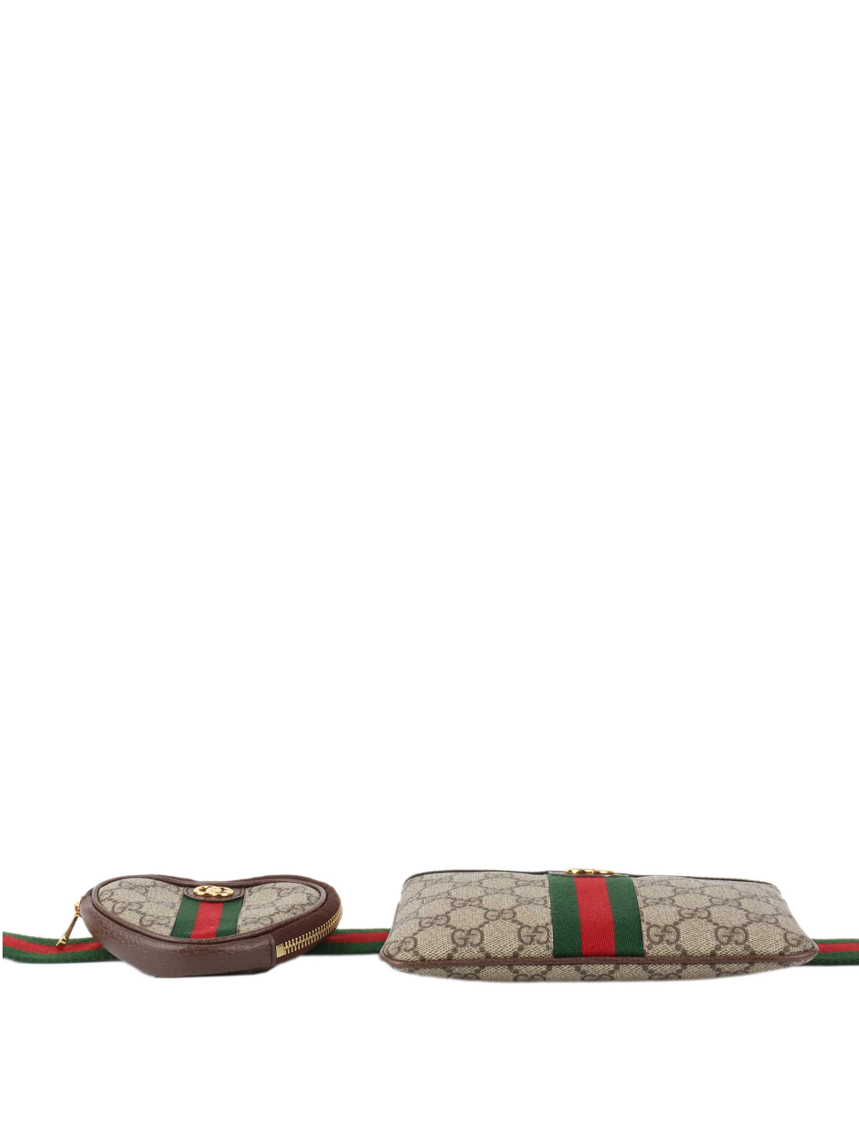 Gucci Ophidia Heart Utility Belt Bag.