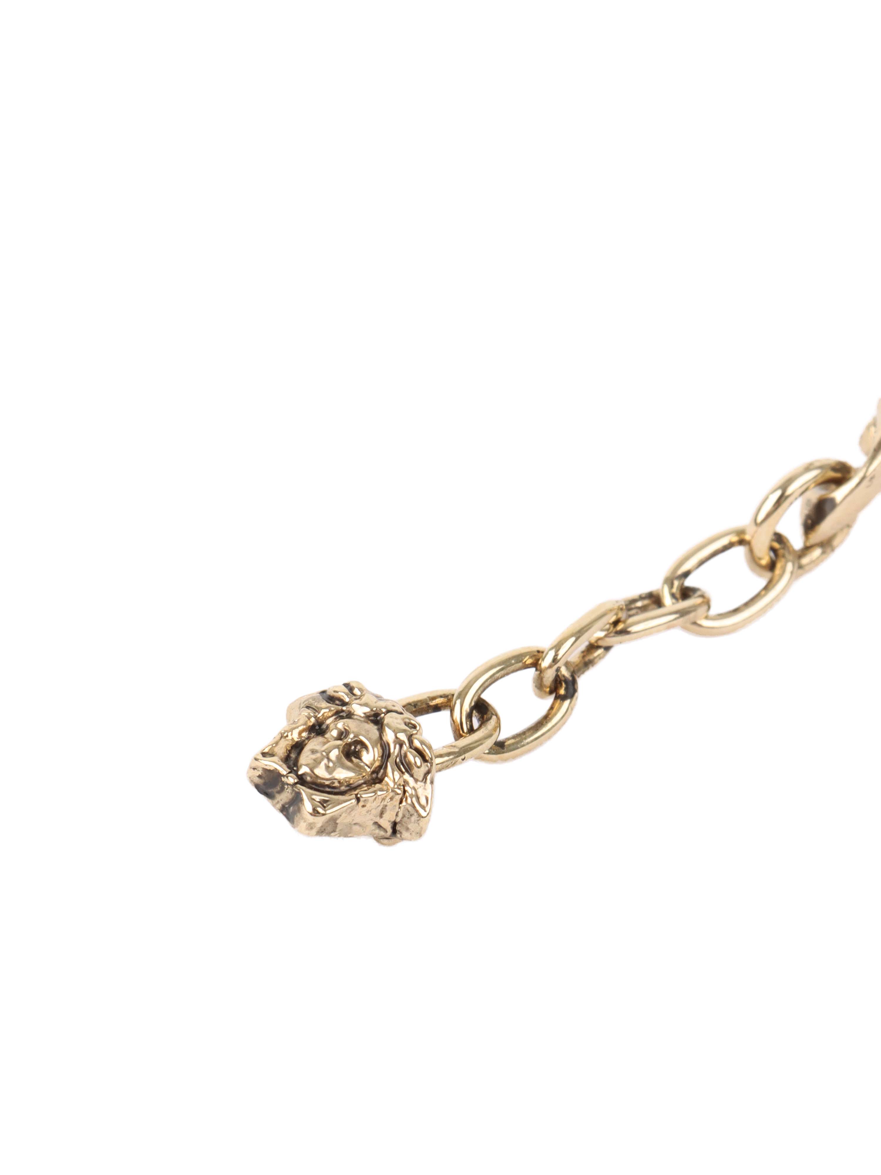 Versace Vintage Four Colours Fobs Bracelet.