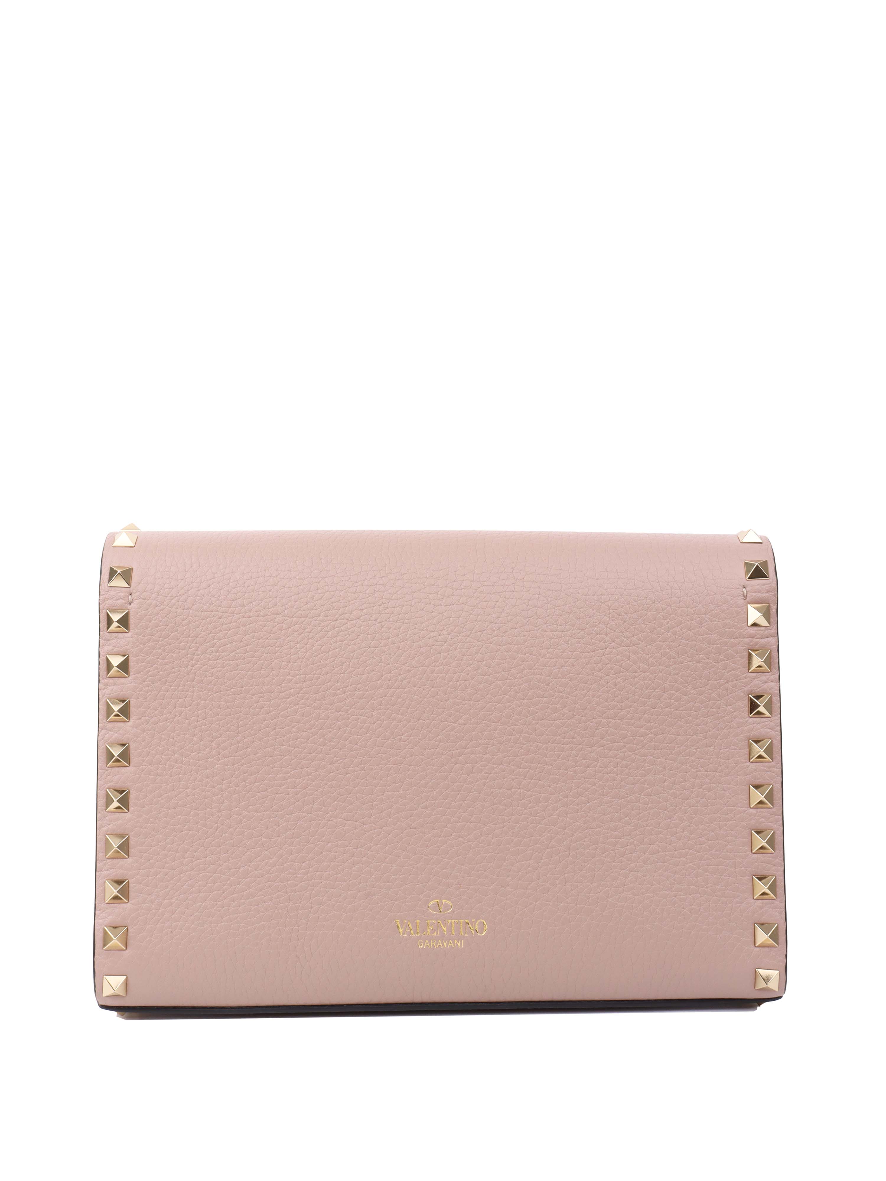 Valentino Dusty Pink Rockstud Crossbody Bag.