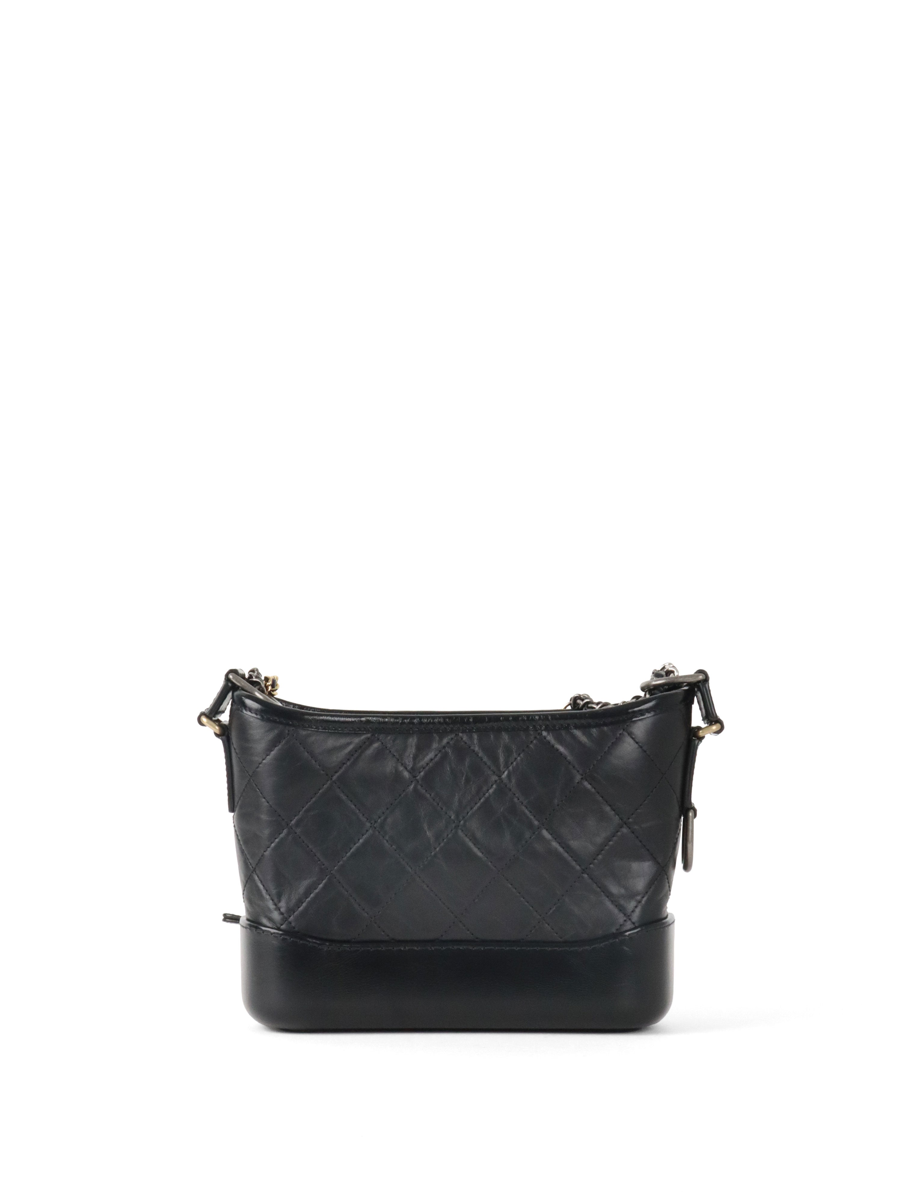 Chanel Small Black Gabrielle Bag.