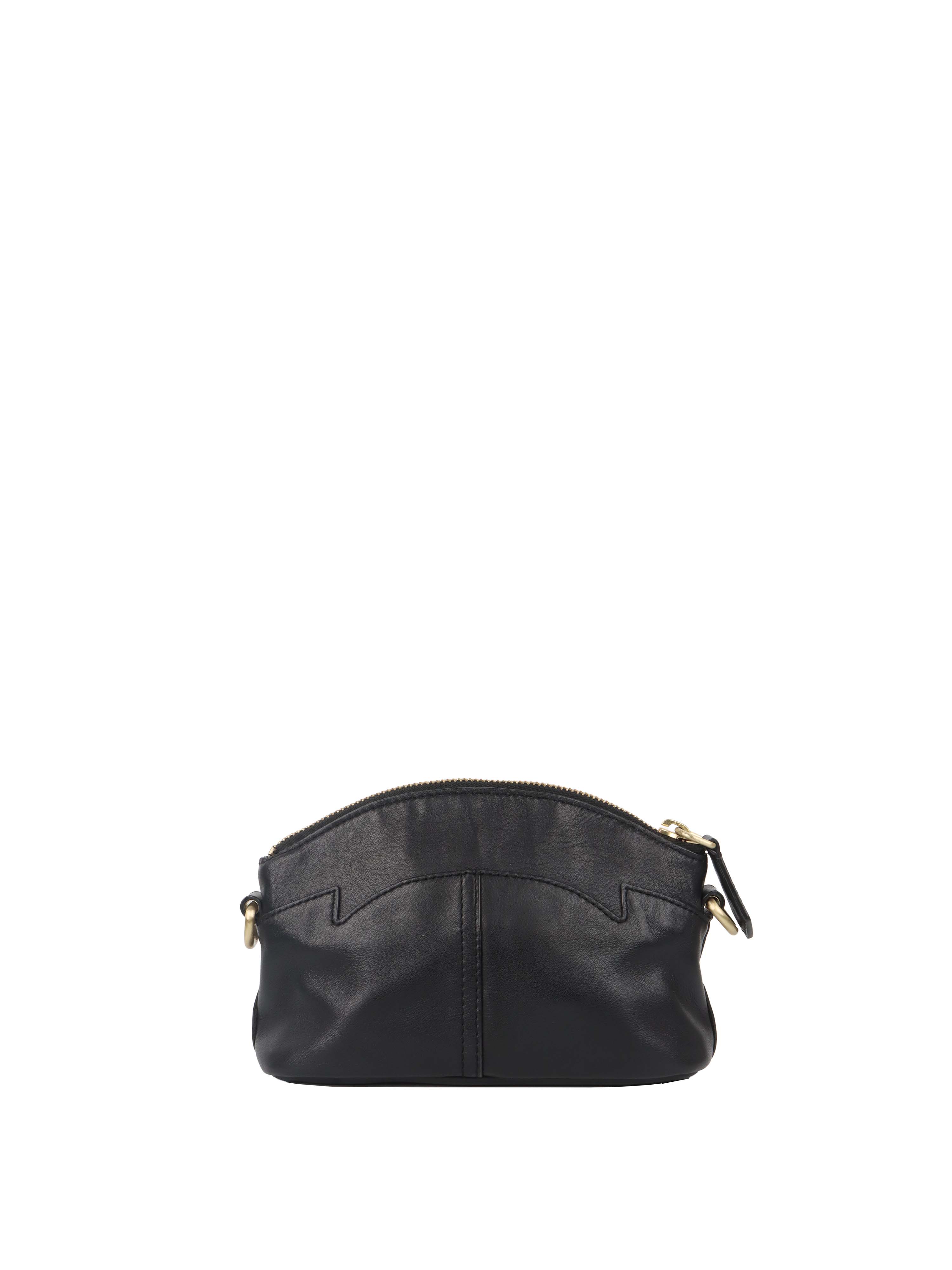 Givenchy Vintage Black Leather Crossbody Bag.
