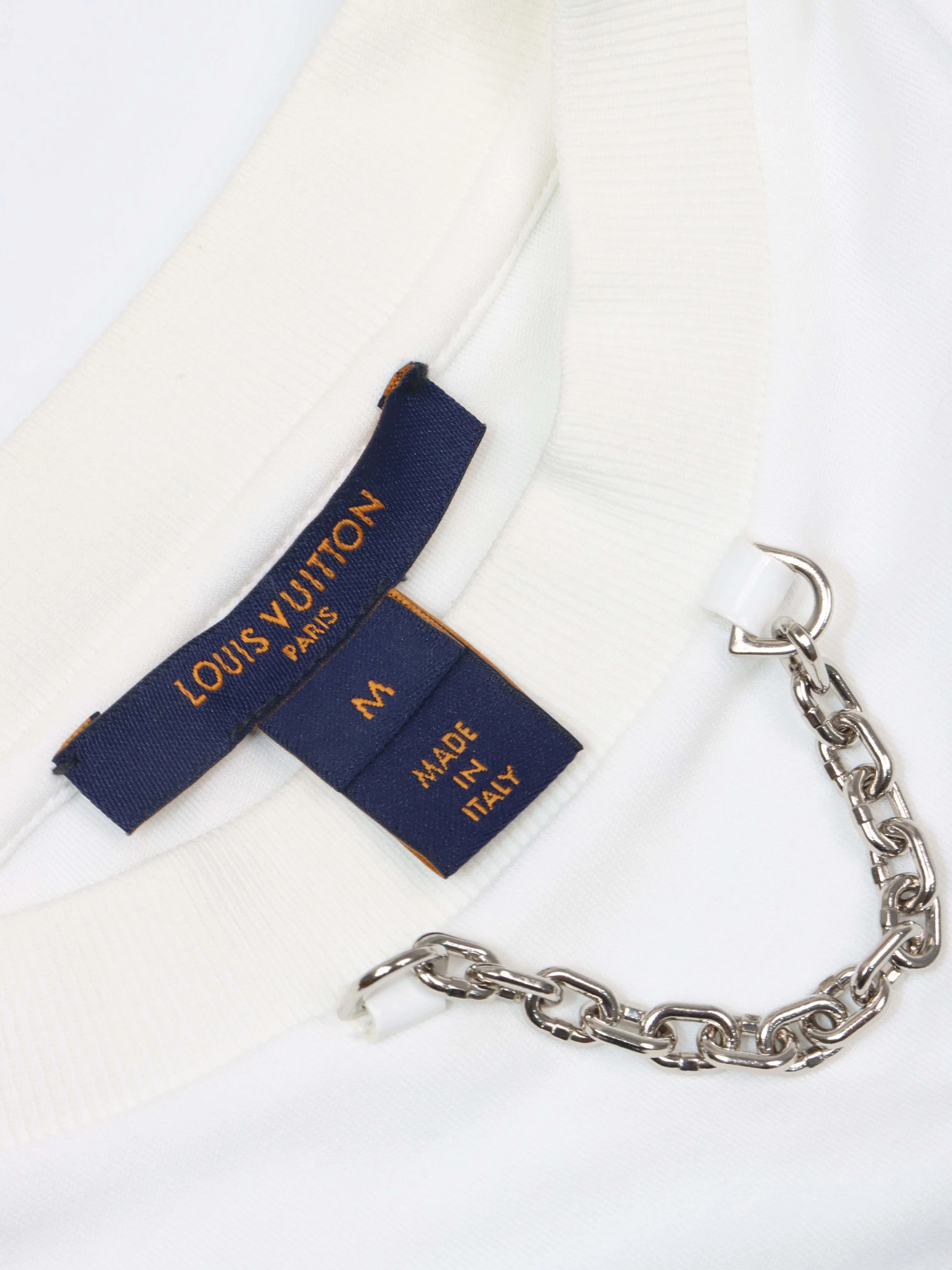 Louis Vuitton Velvet Logo T-shirt.